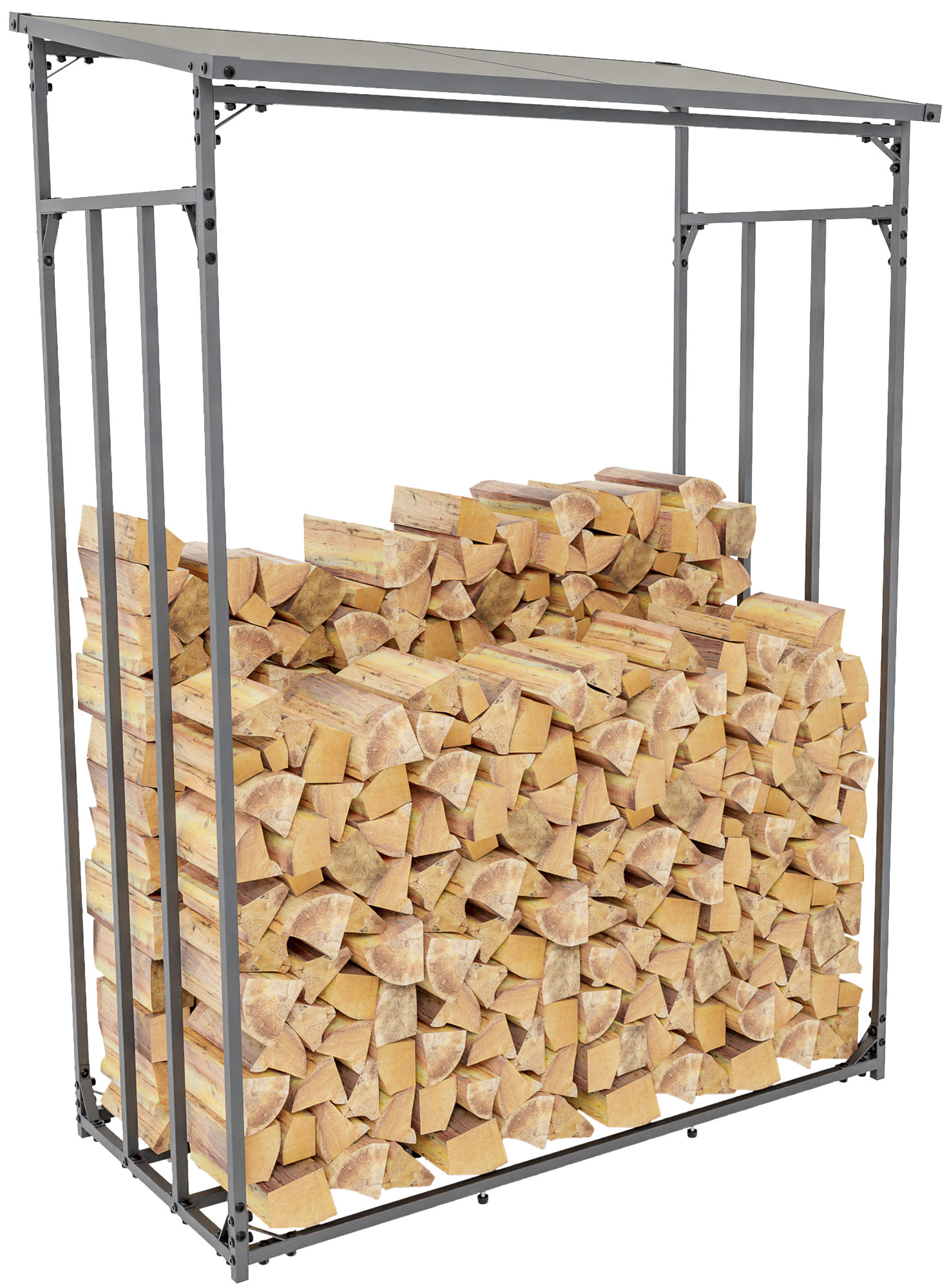 Kaminholzunterstand Ruston Aluminium L