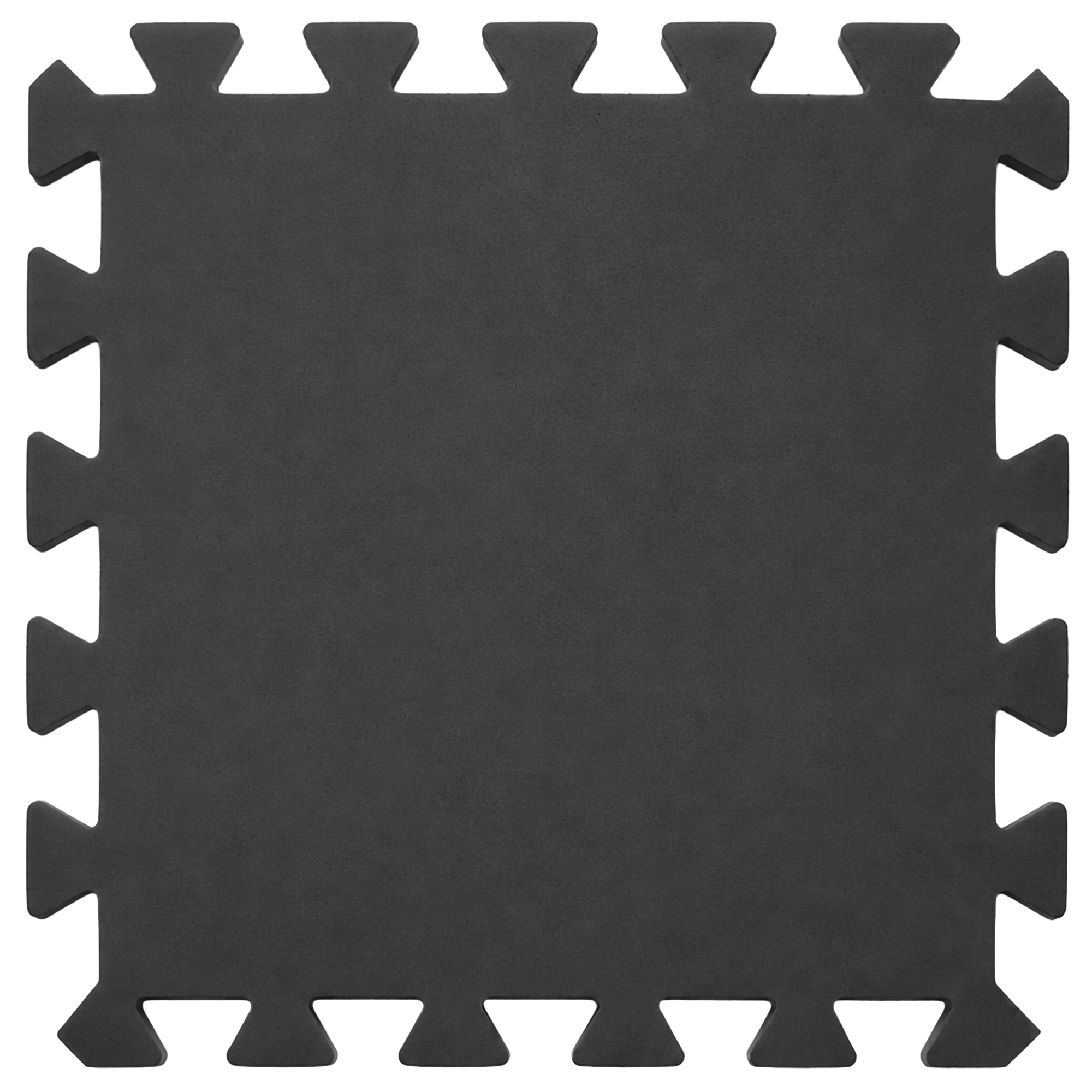 Bodenschutzmatte 31x31 cm Set schwarz 36er-Set