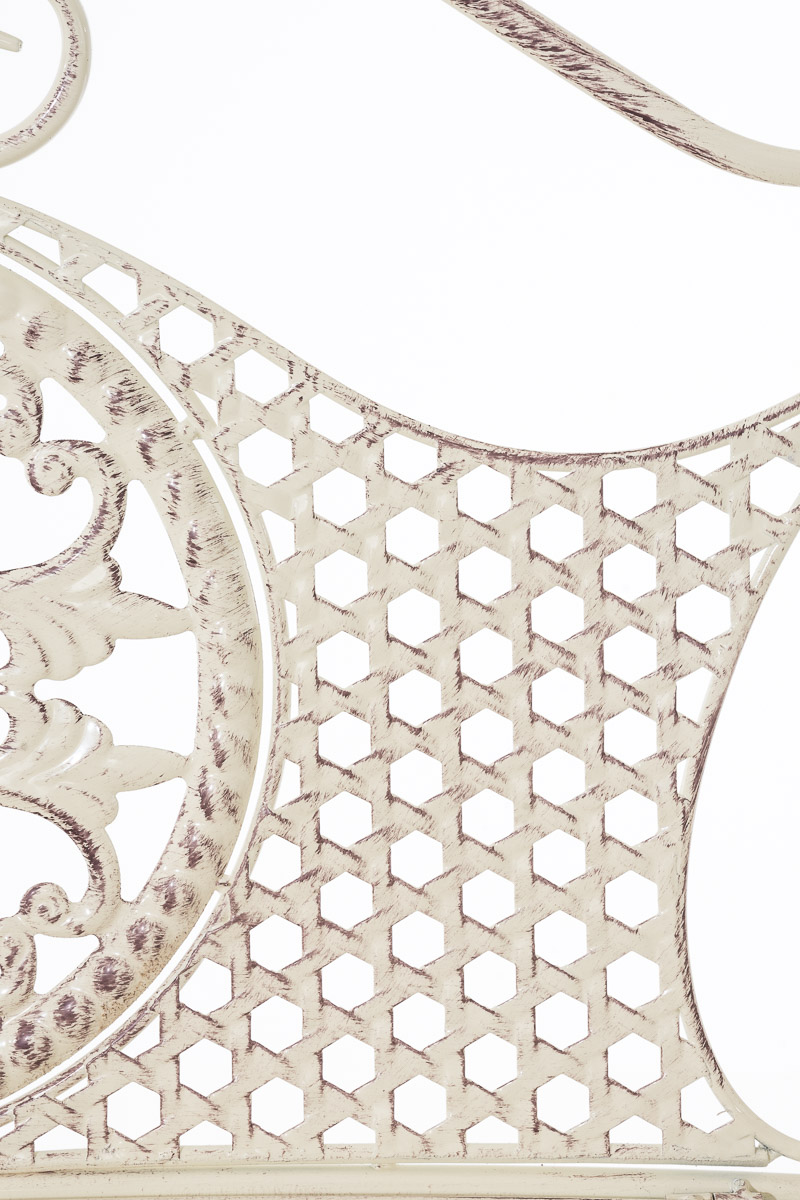 Standregal Anika aus Eisen antik-creme