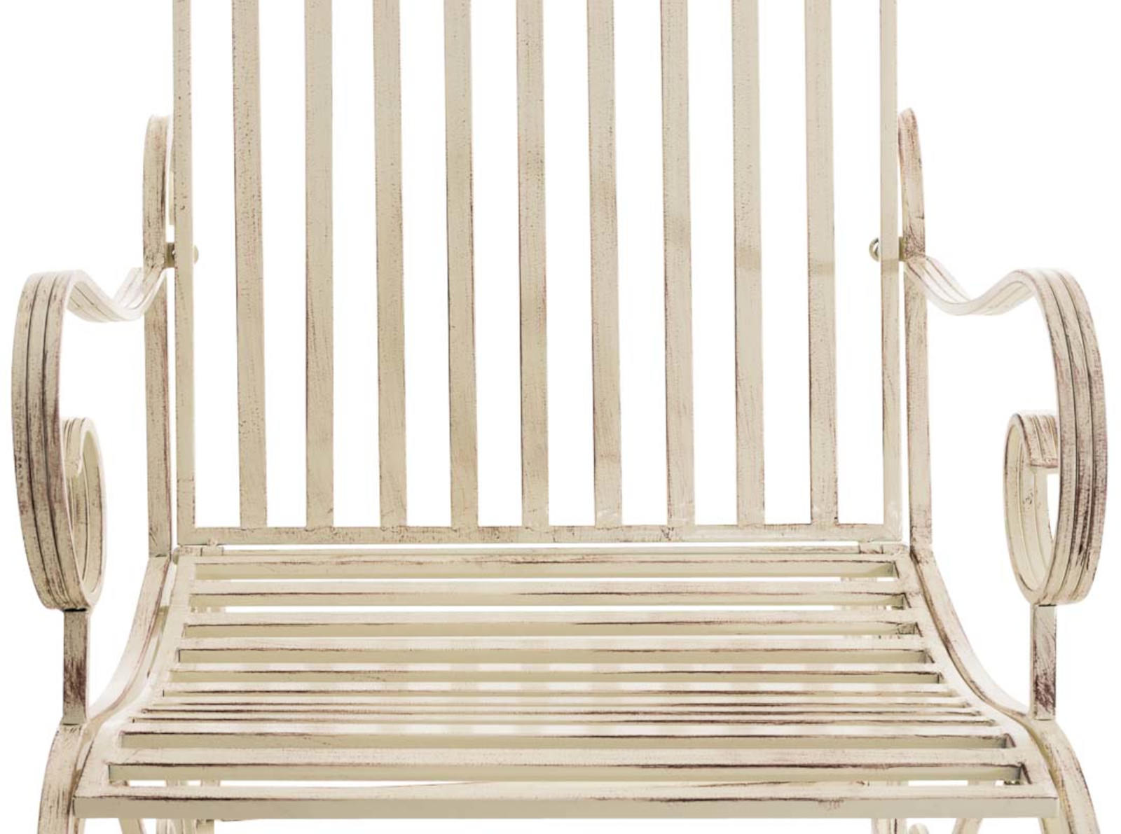 2er Set Schaukelstühle Smilla antik-creme