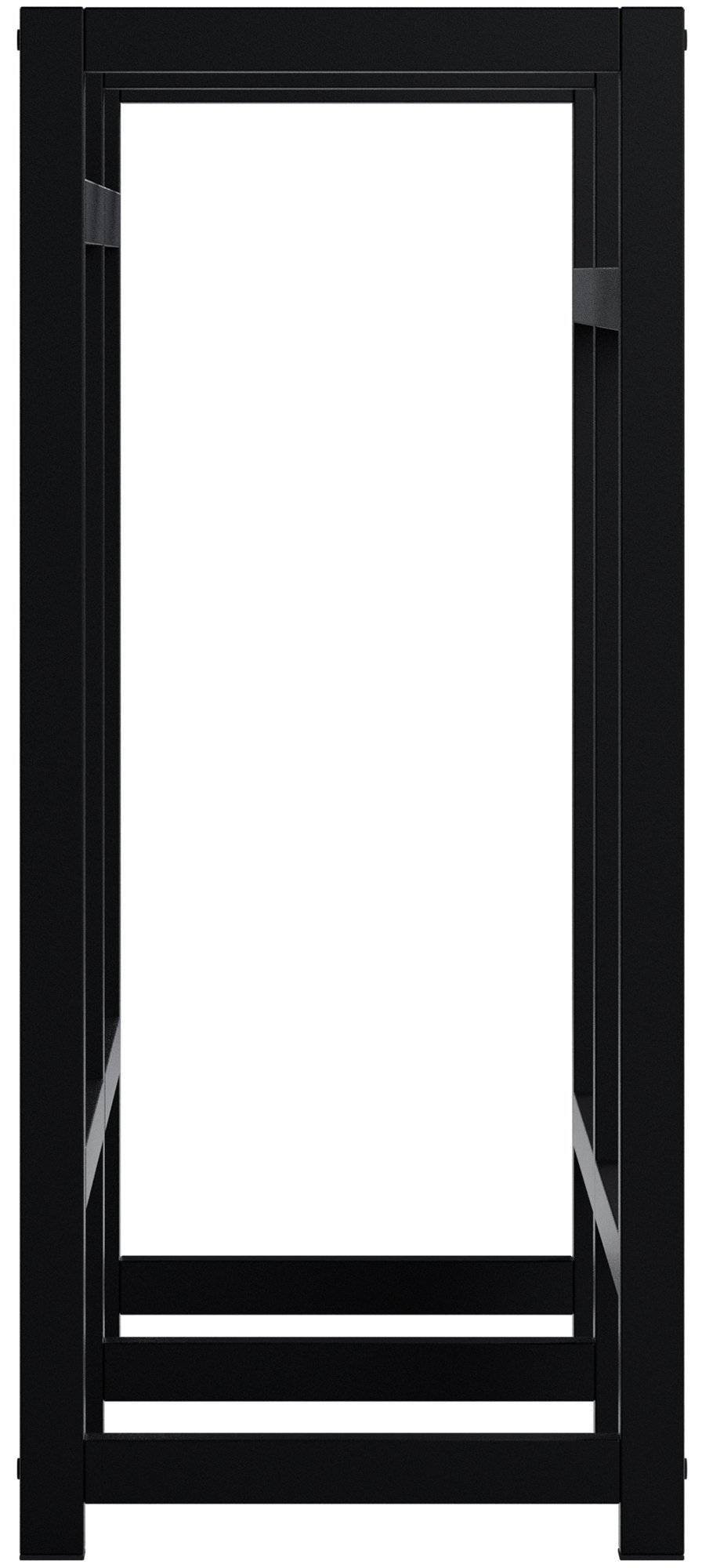 Getränkekistenständer Stack schwarz 75x91x31 cm