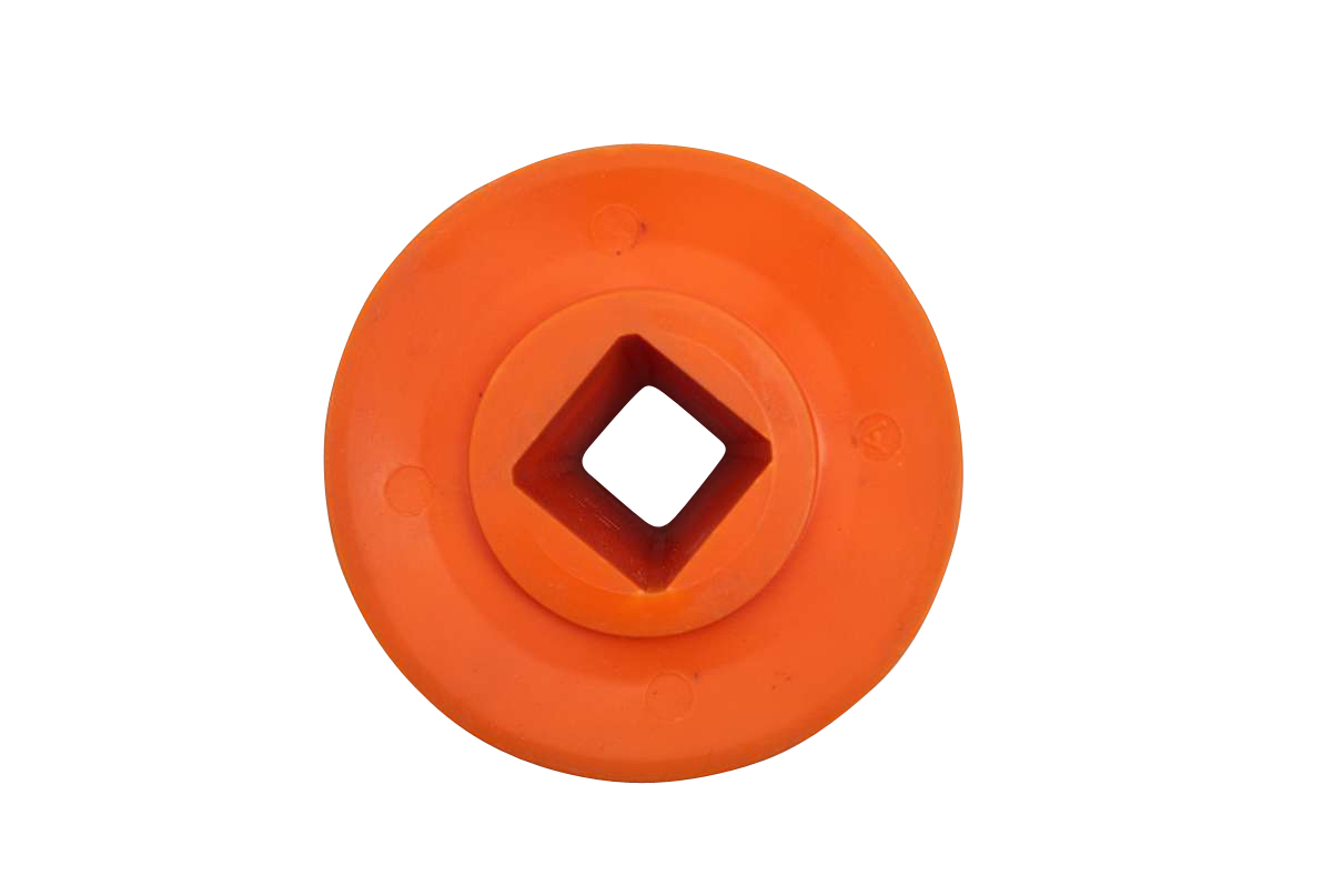 Gegenstück Dreistern Orangenpresse orange