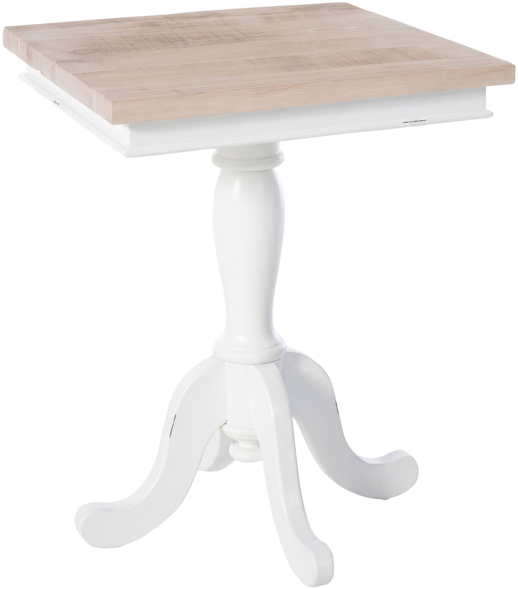Beistelltisch Lorne natura/weiß 50 cm