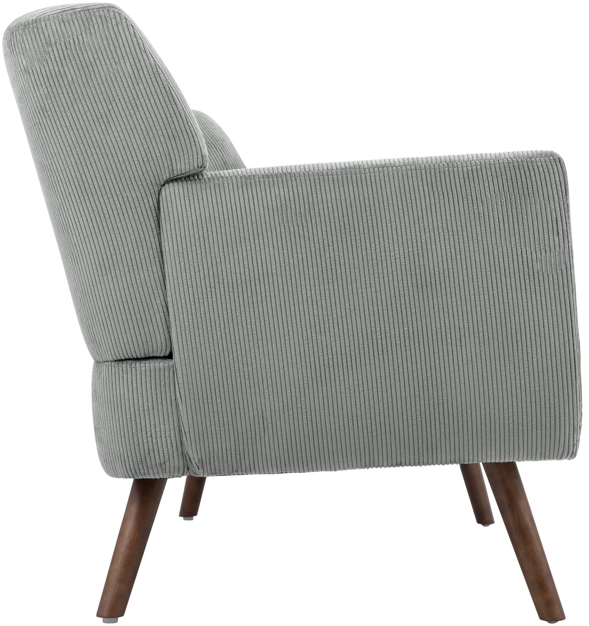 Sofa Kioni Cord grau