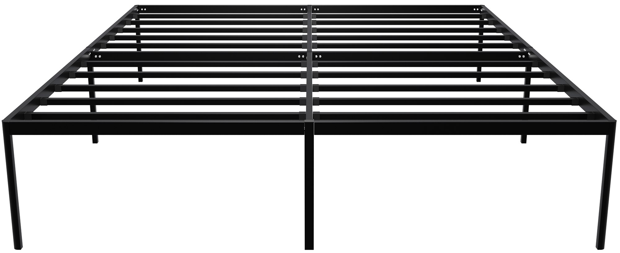 Metallbett Hamlin schwarz 200x180x41 cm