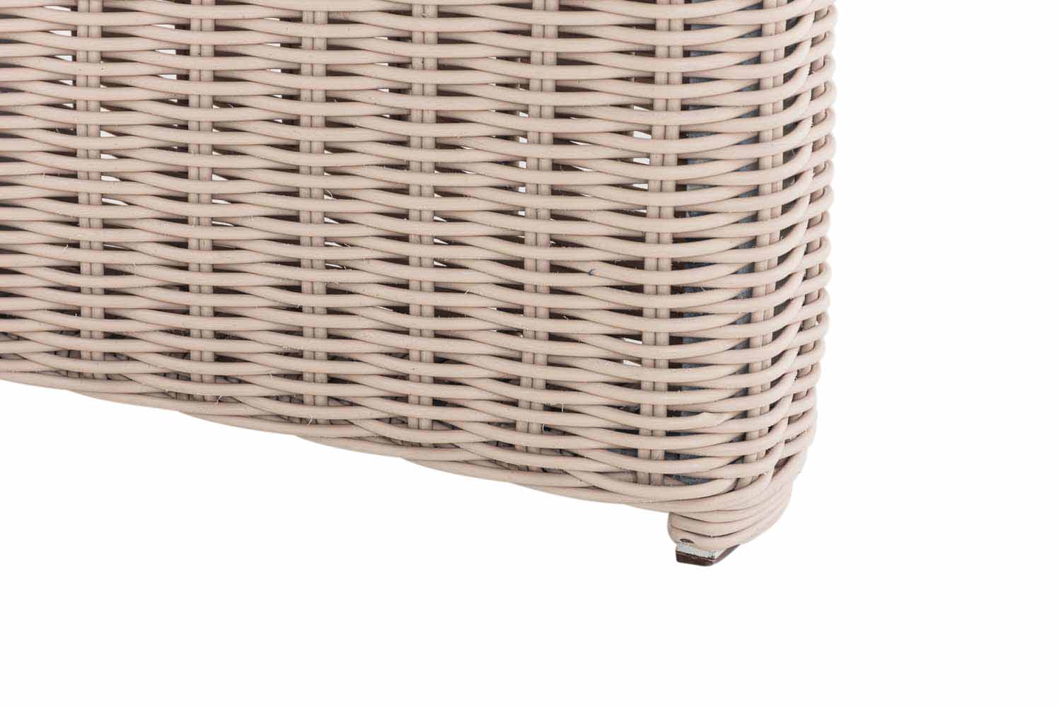 Polyrattan Tisch Fontana XL 200 x 90 cm perlweiß
