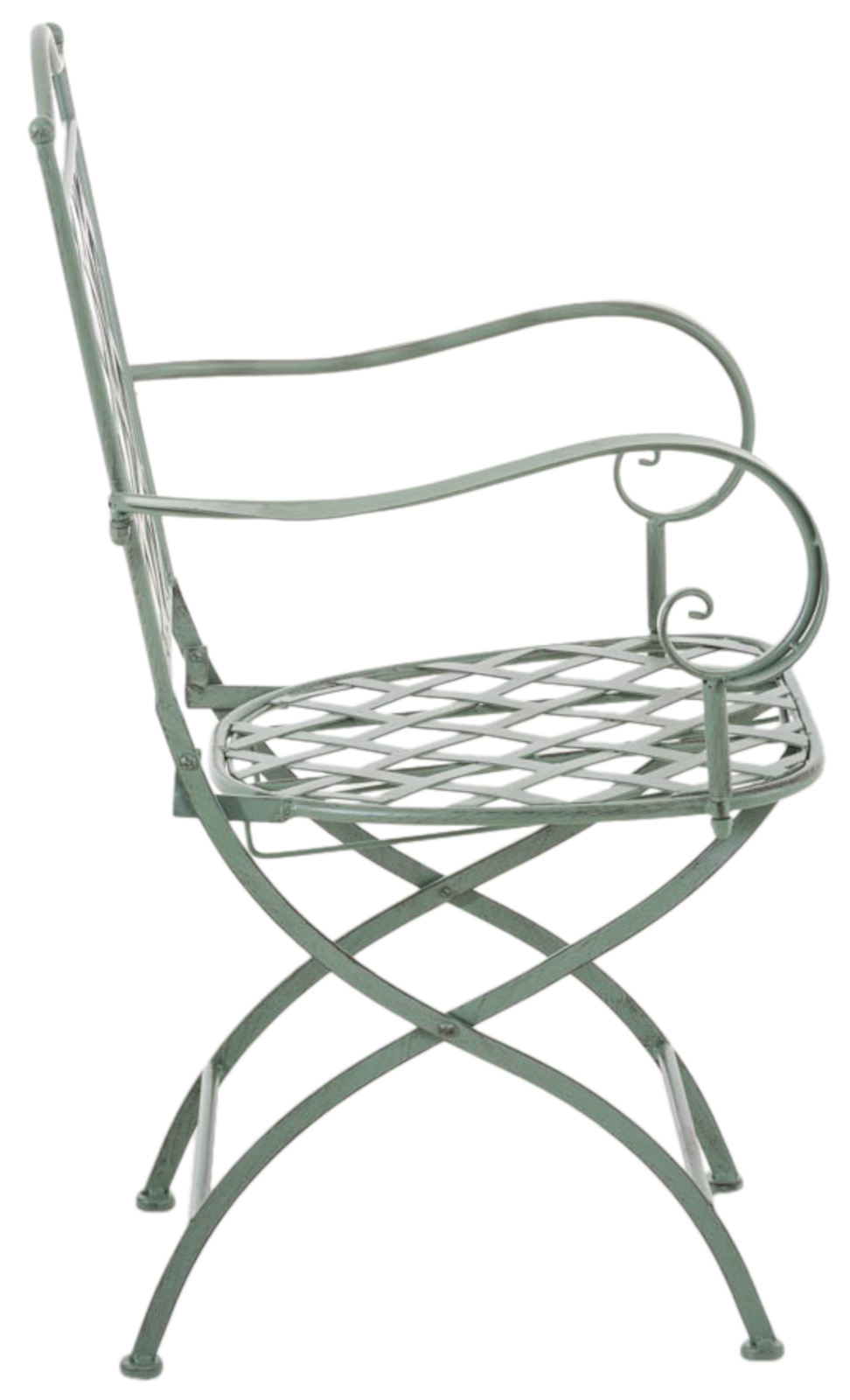 2er Set Stühle Adara antik-grün