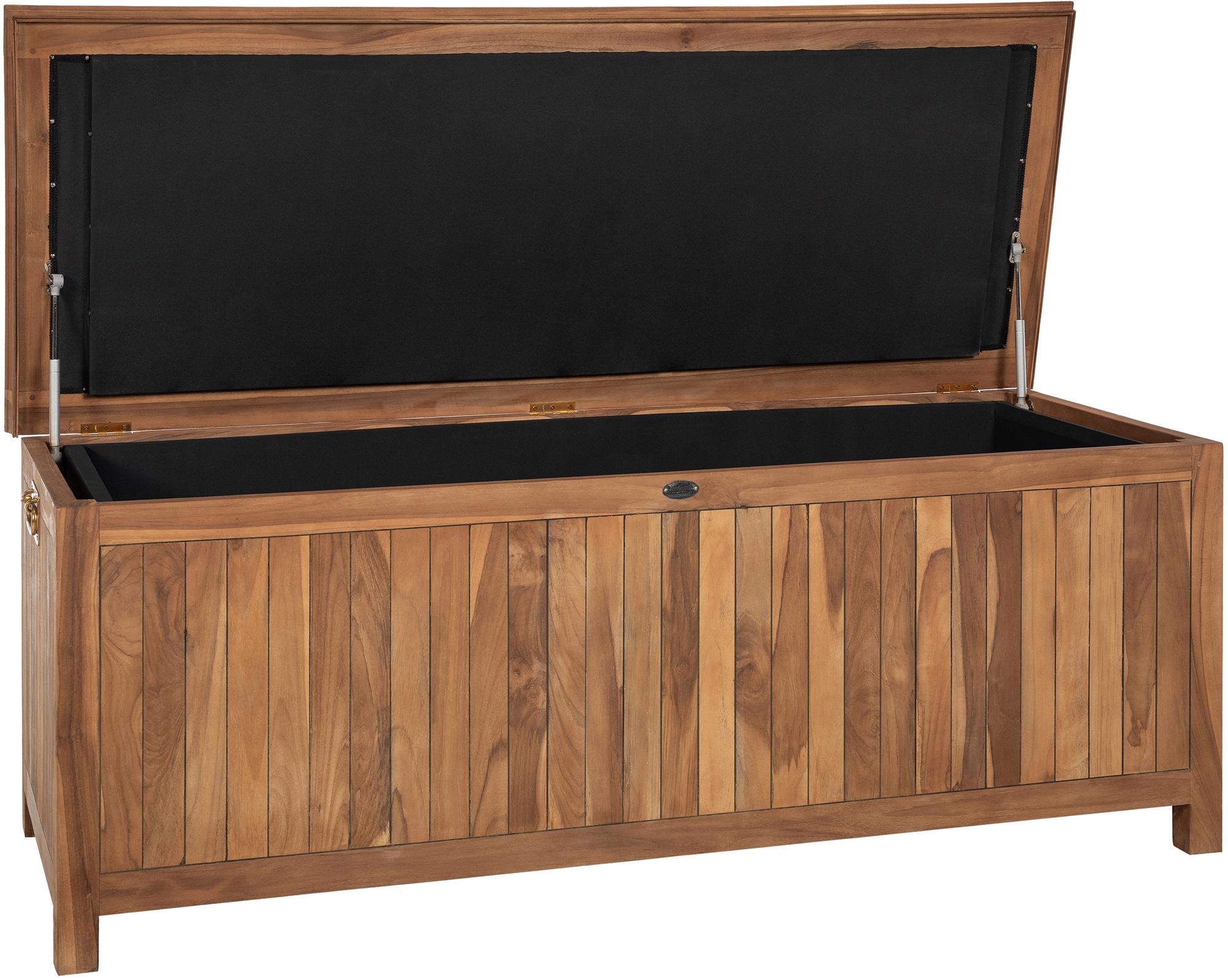 Auflagenbox Novena Teakholz teak 160 cm