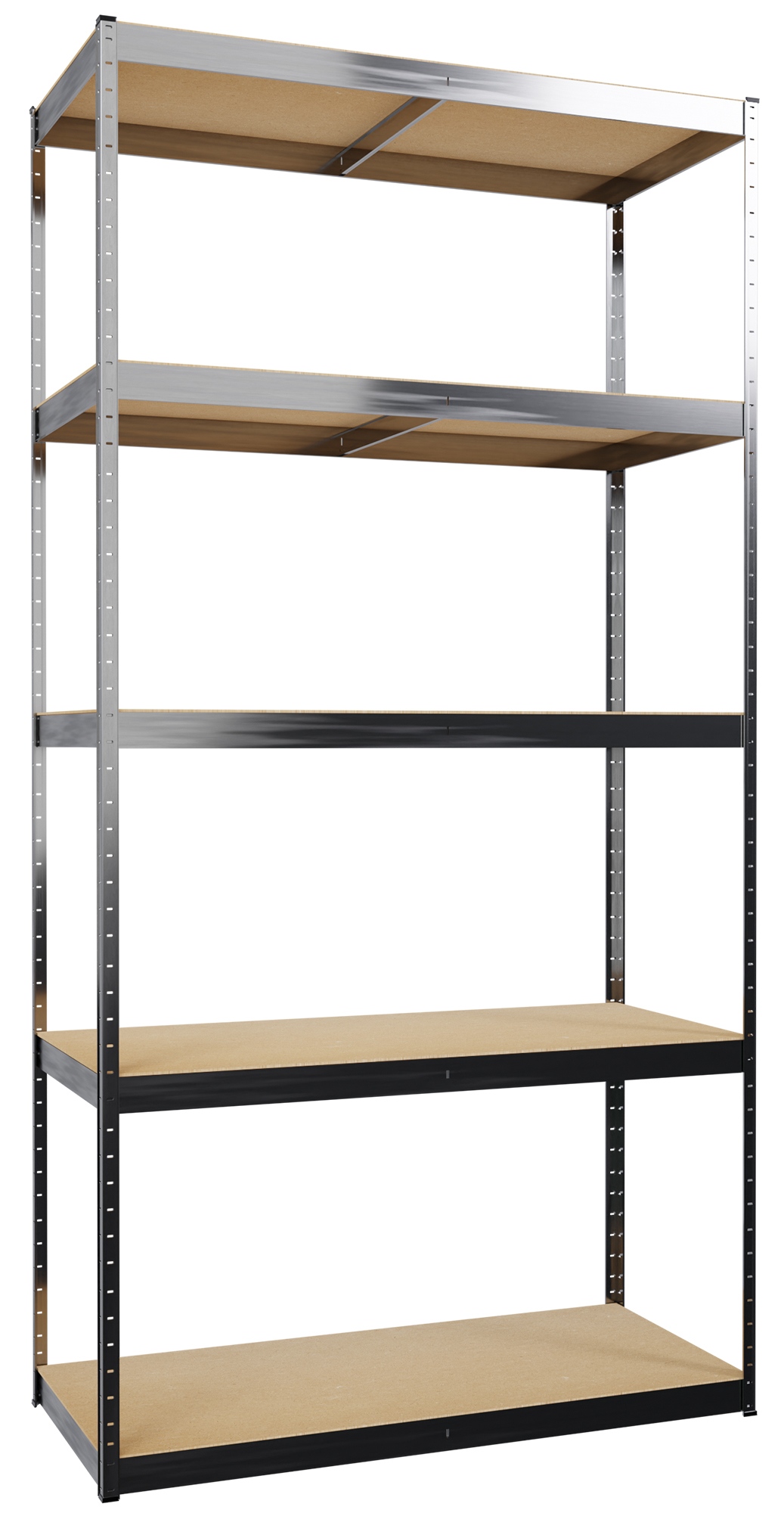 3er Regalsystem silber