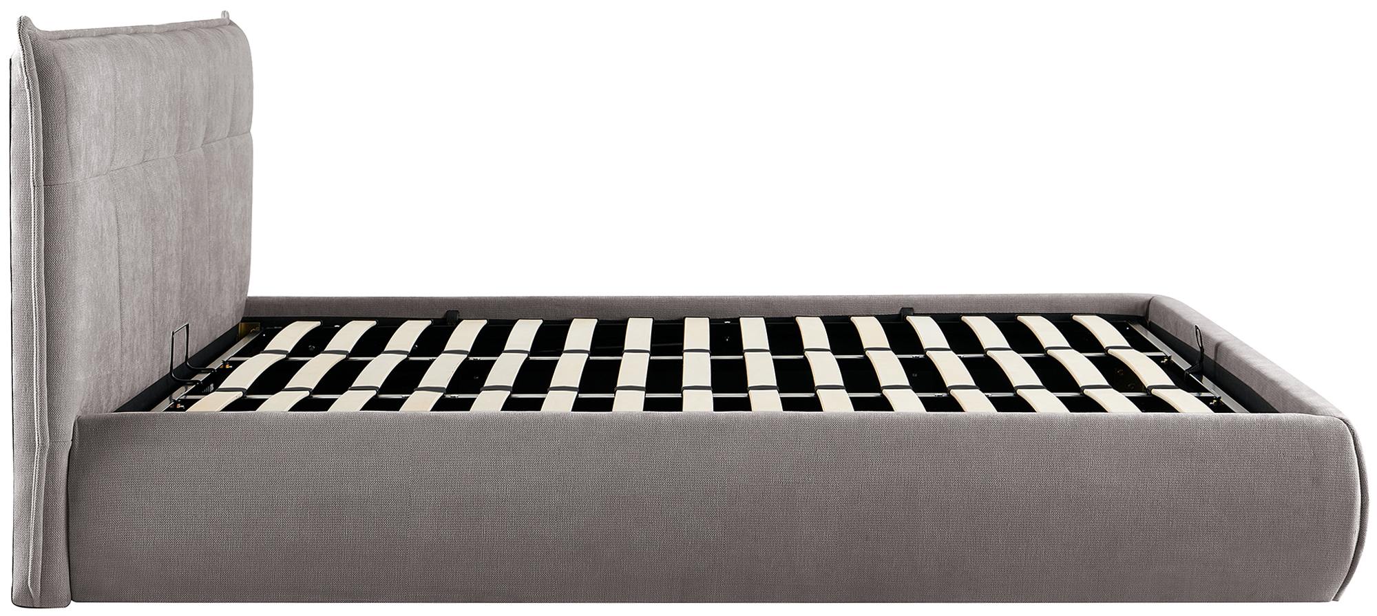 Bett Mirka 180 x 200 cm grau