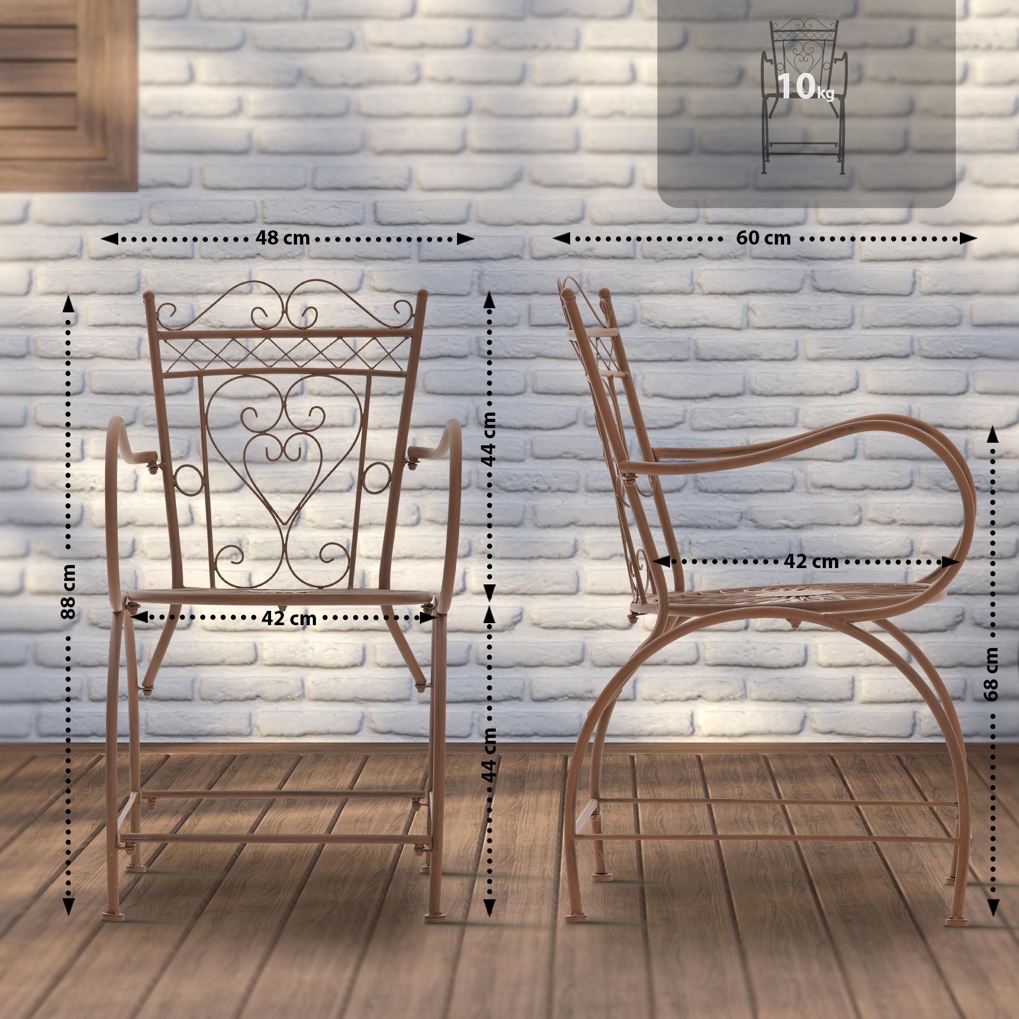 Stuhl Sheela antik braun