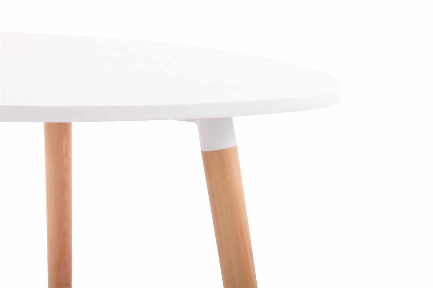 Küchentisch Abenra weiß 80 cm