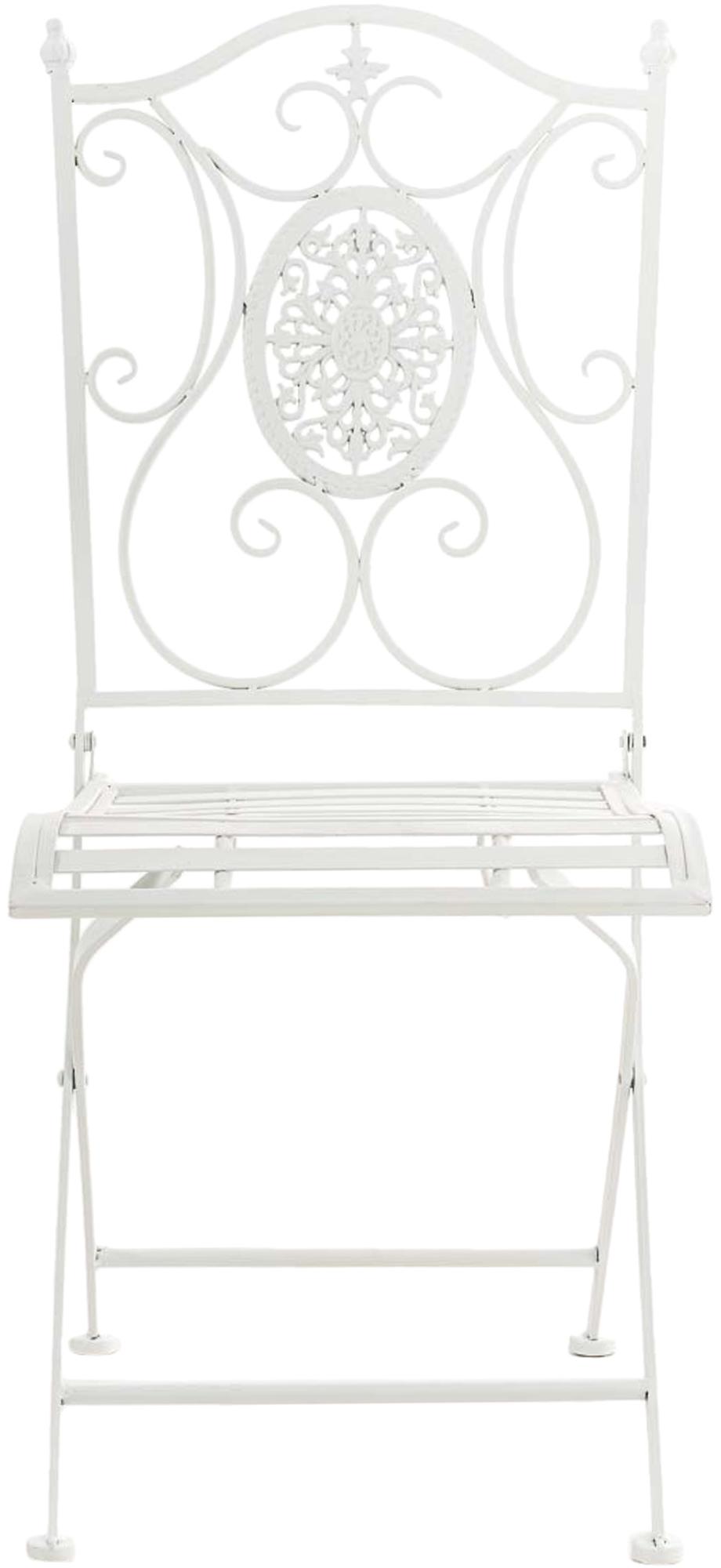 2er Set Klappstühle Sibell weiß