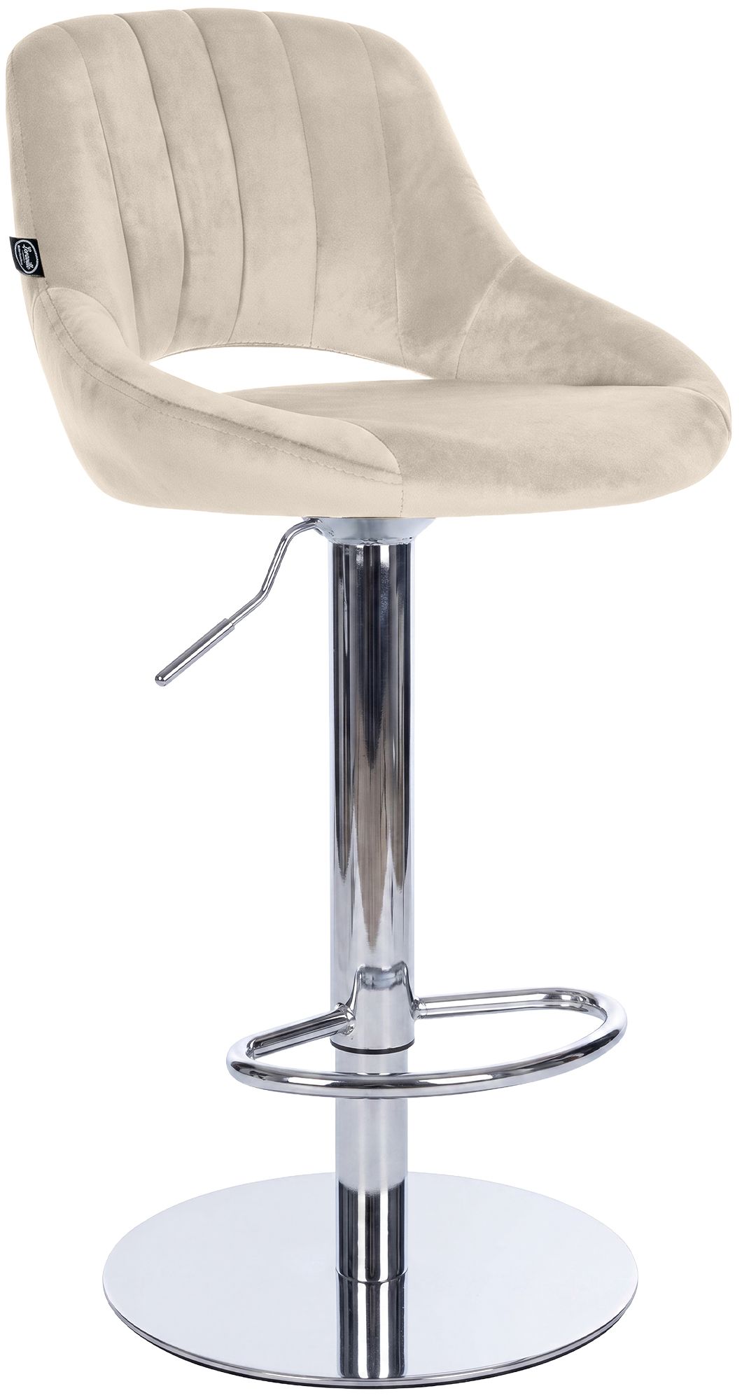 Barhocker-Milet-Chrom-mit-extra-schwerem-Standfuss-396923