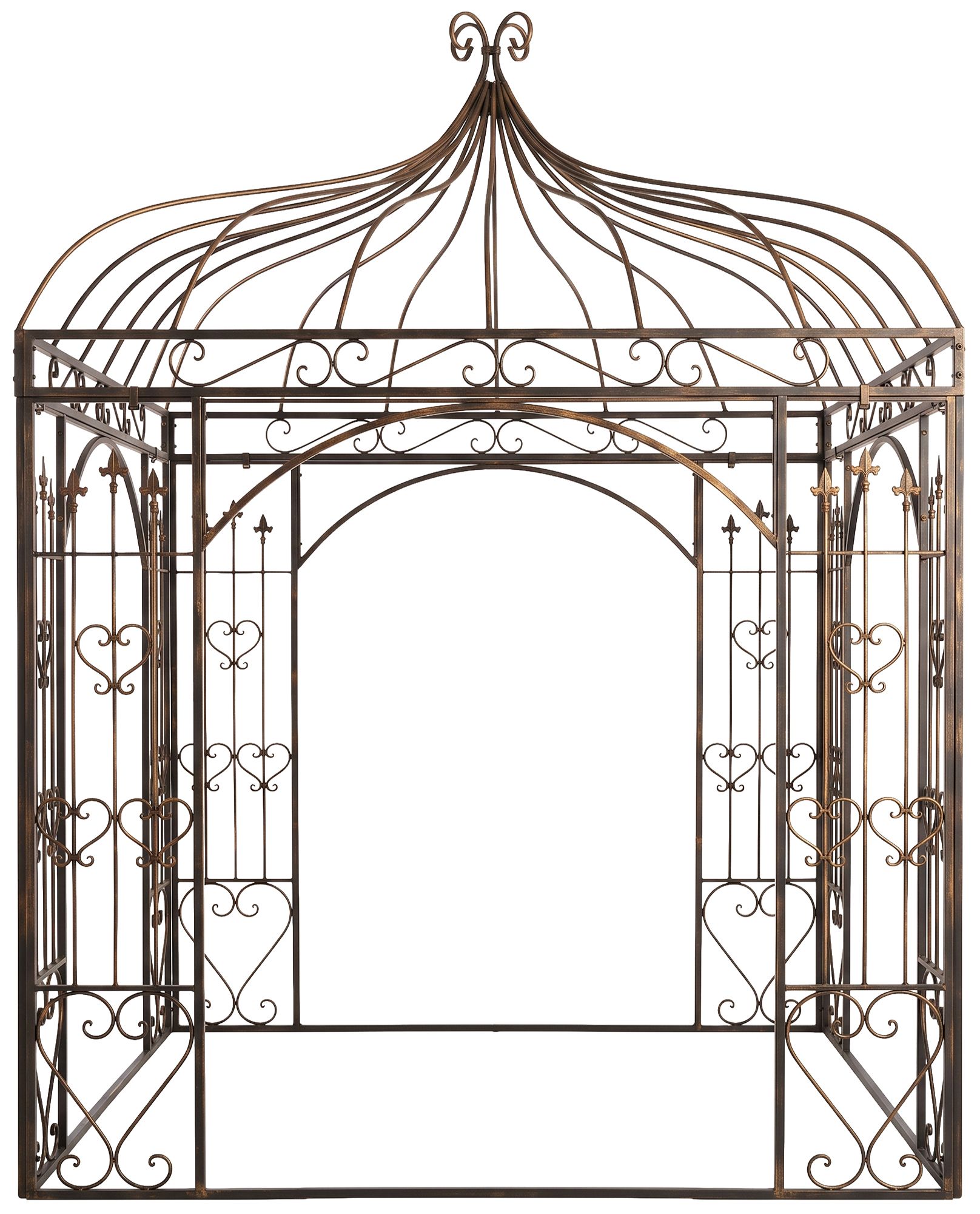 Rosenpavillon Manja bronze