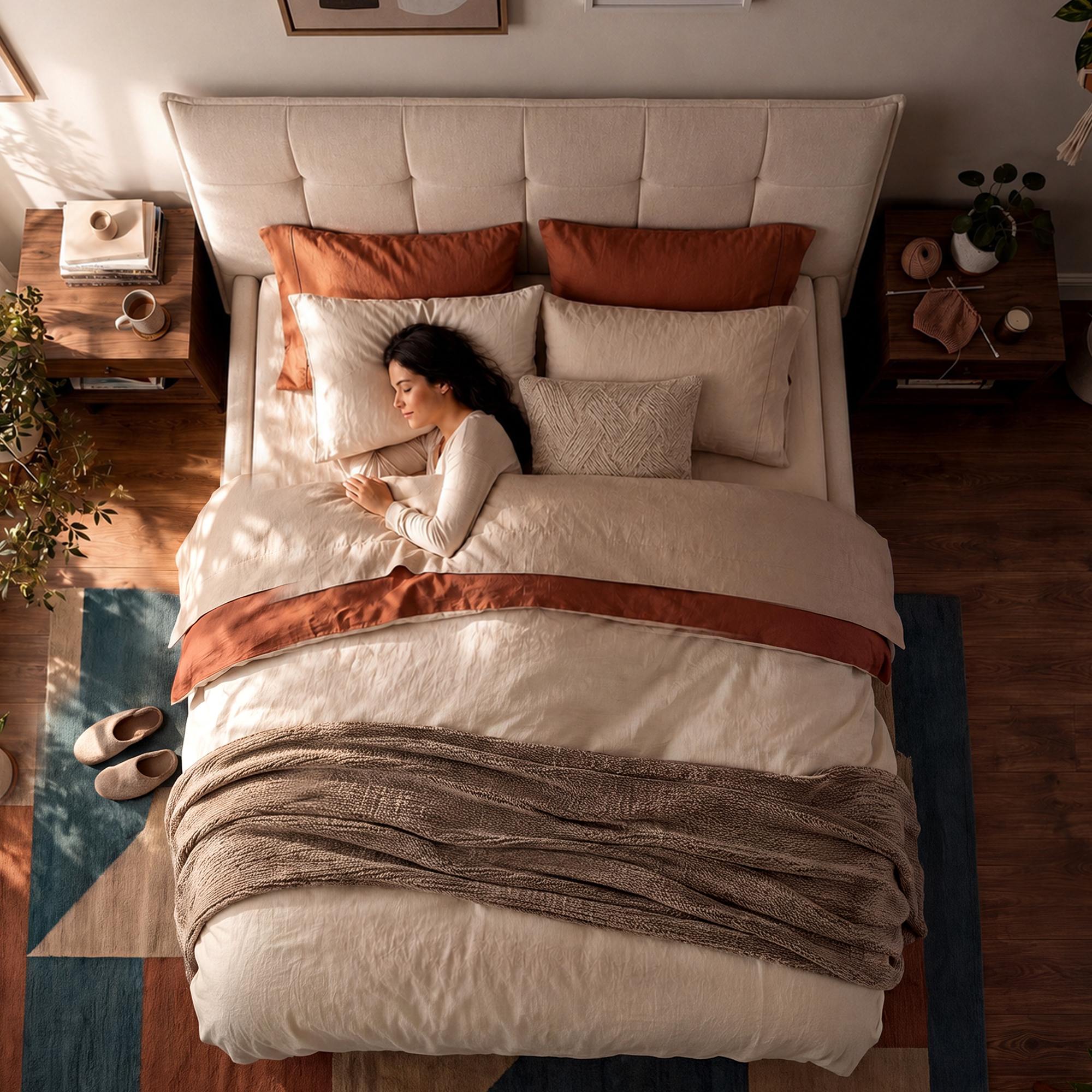 Bett Mirka 180 x 200 cm creme