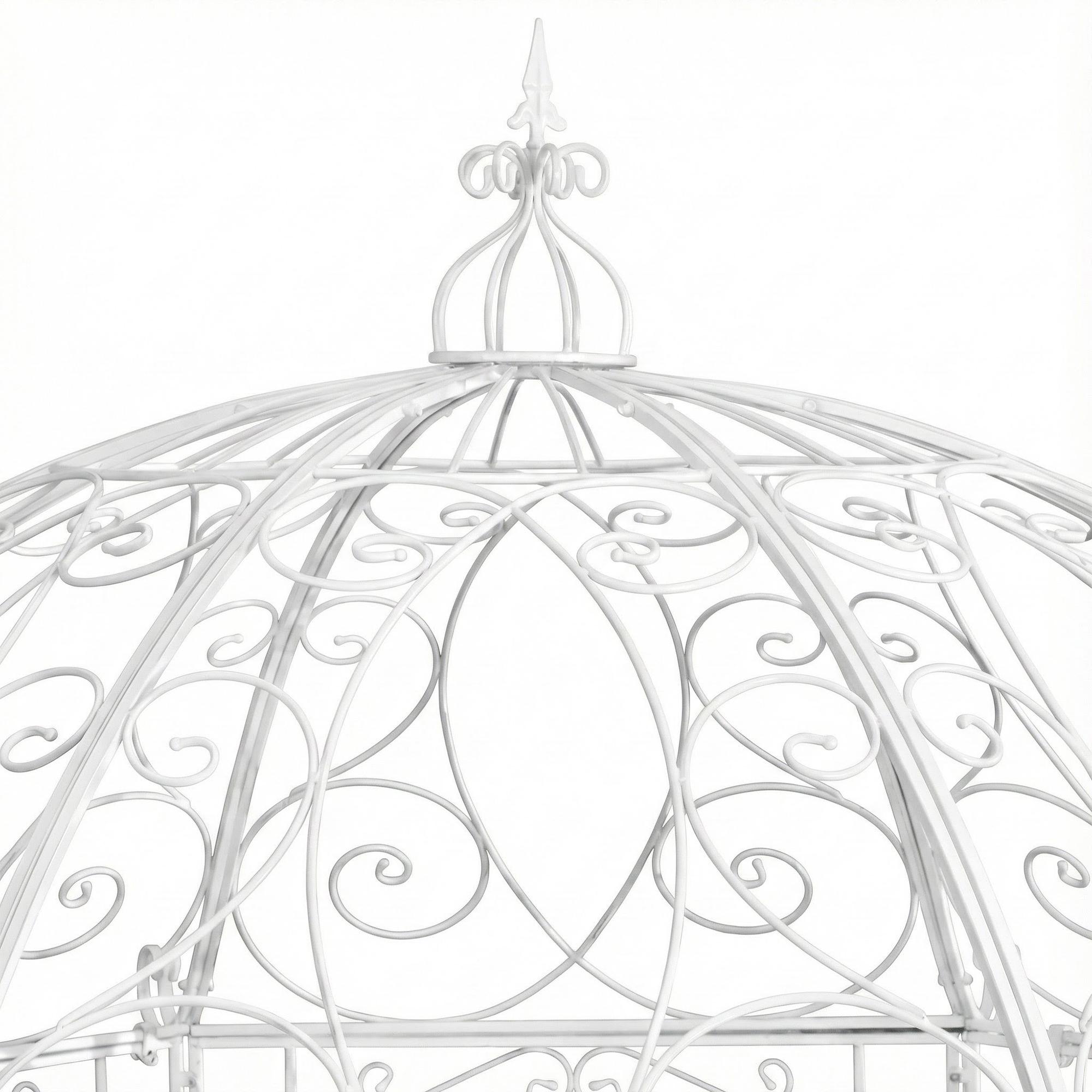 Pavillon Leila weiß
