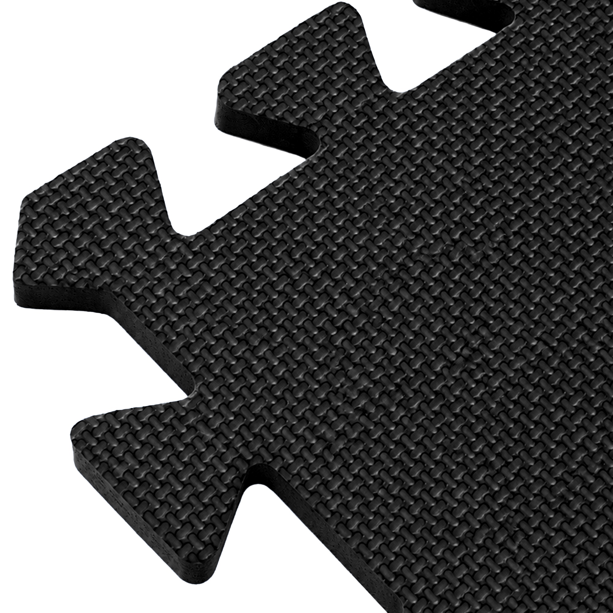 Bodenschutzmatte 31x31 cm Set schwarz 36er-Set