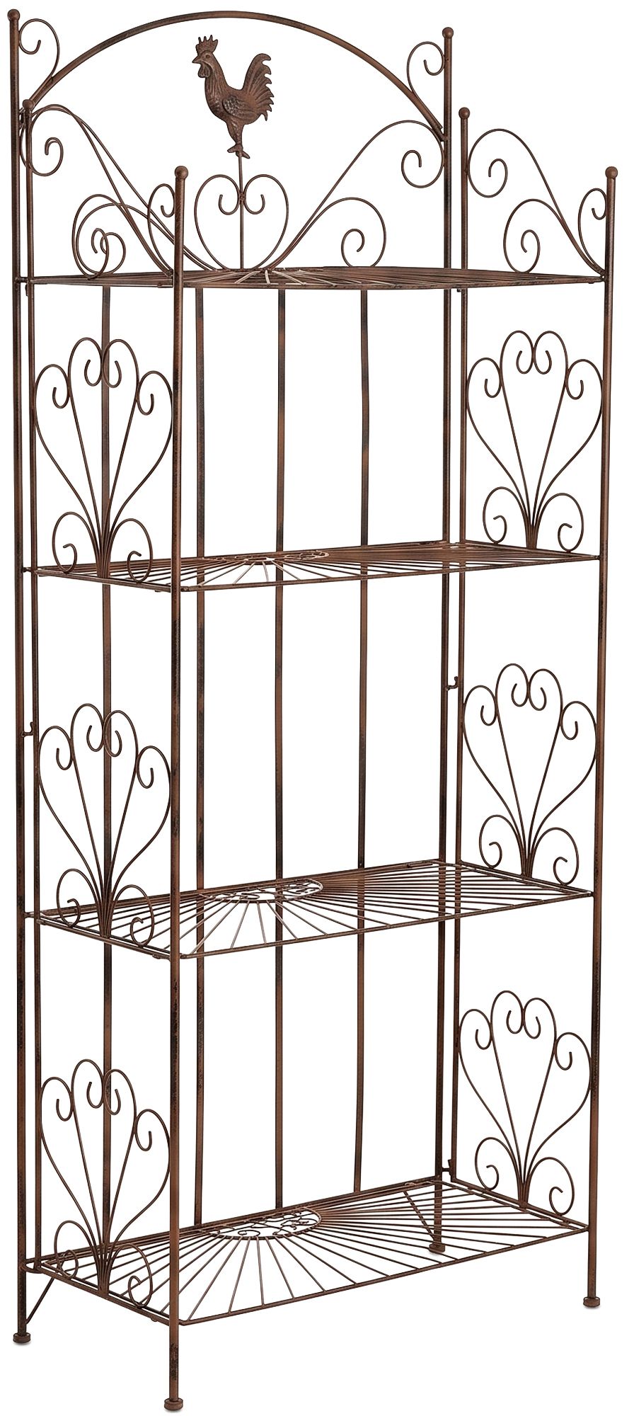 Standregal Mia aus Eisen 153 x 62 cm