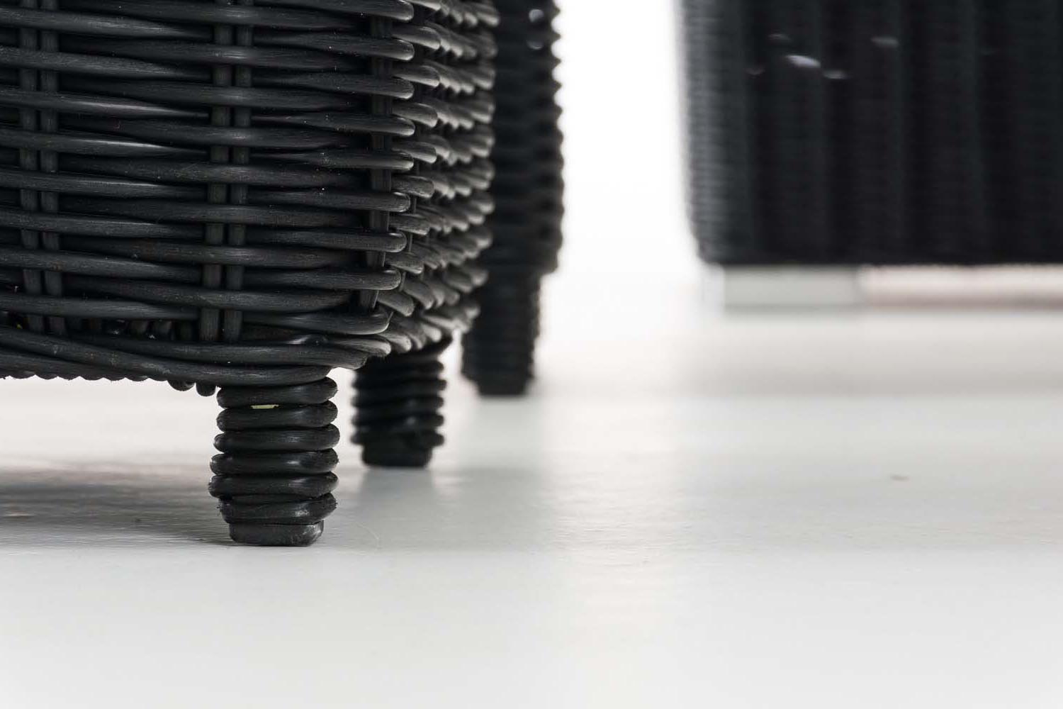 Sitzgruppe Sorano 5mm schwarz cremeweiß