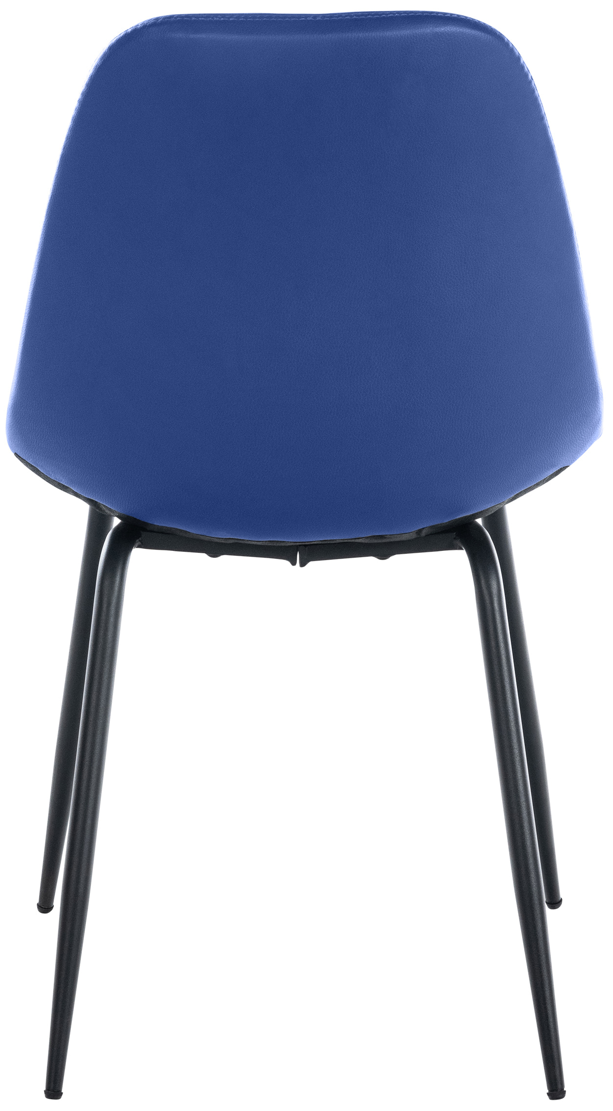 2er Set Stuhl Tom blau Kunstleder