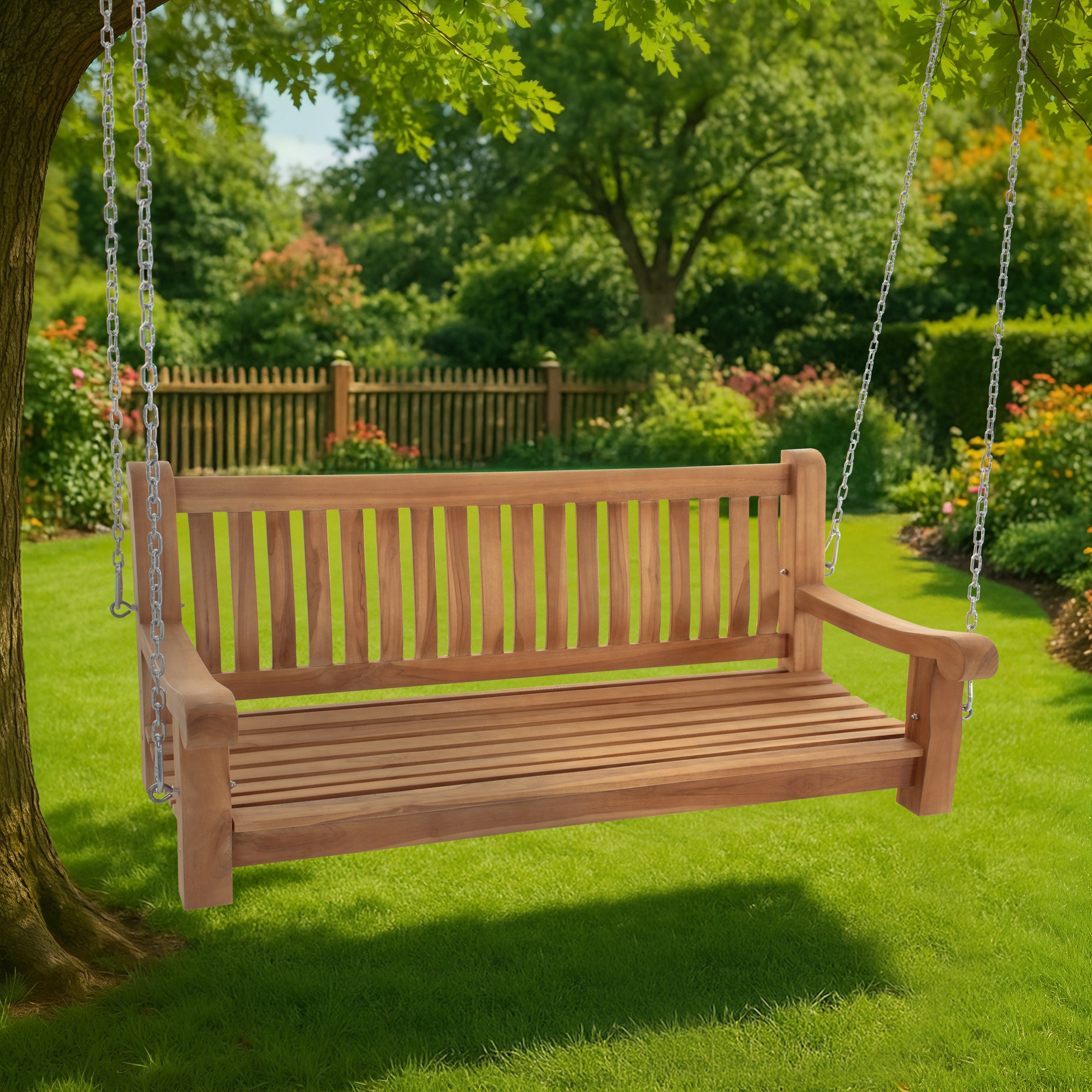 Schaukelbank Joyce teak 150 cm