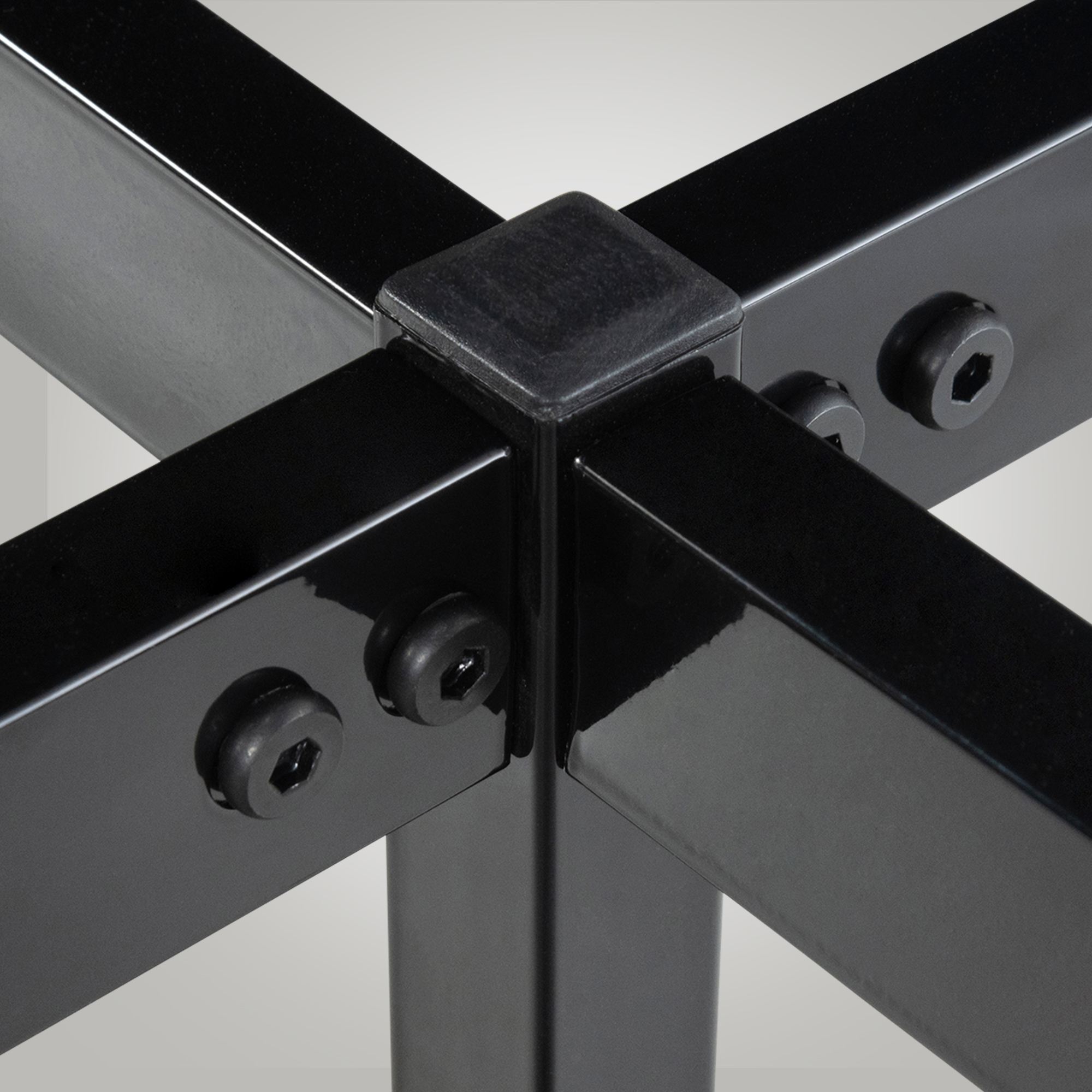 Metallbett Fargo schwarz 200x180x42 cm