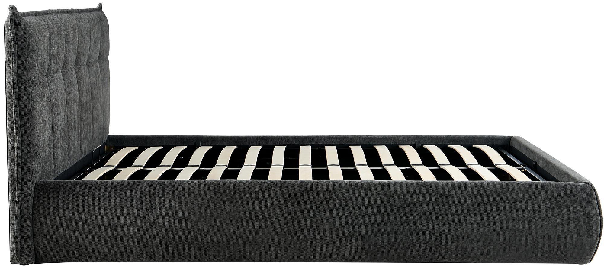 Bett Mirka 160 x 200 cm dunkelgrau