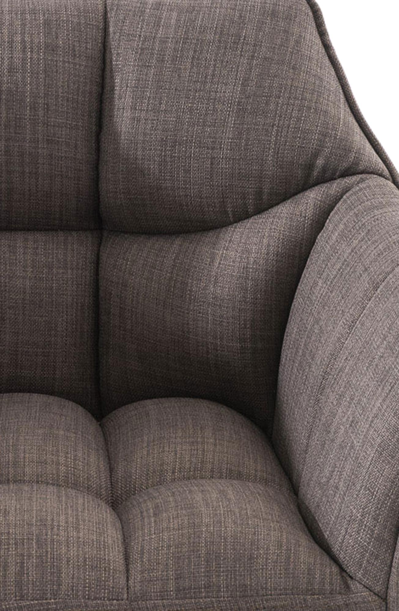 Barhocker Damaso Stoff mit Vierfußgestell