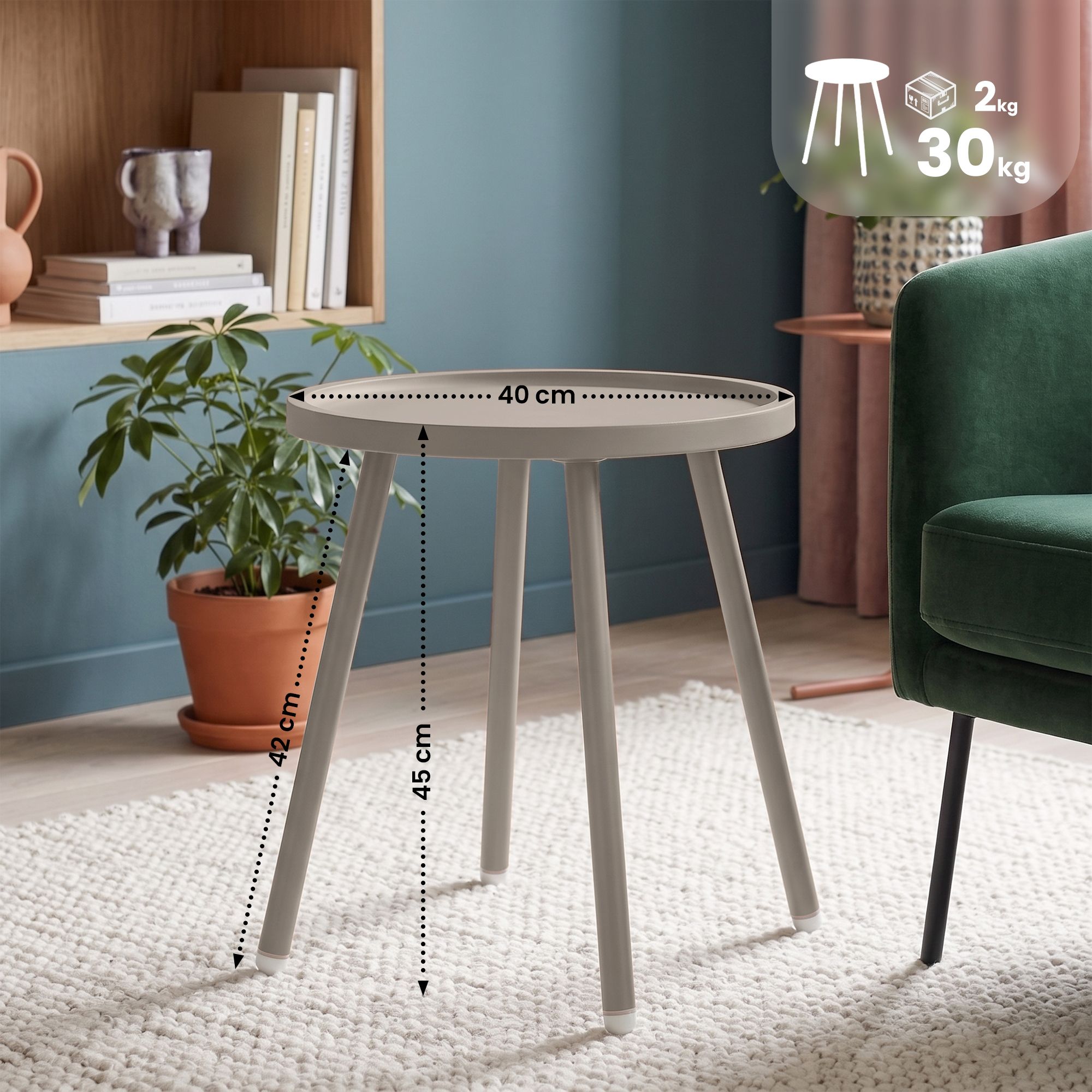 Beistelltisch Busan Ø 40 cm
