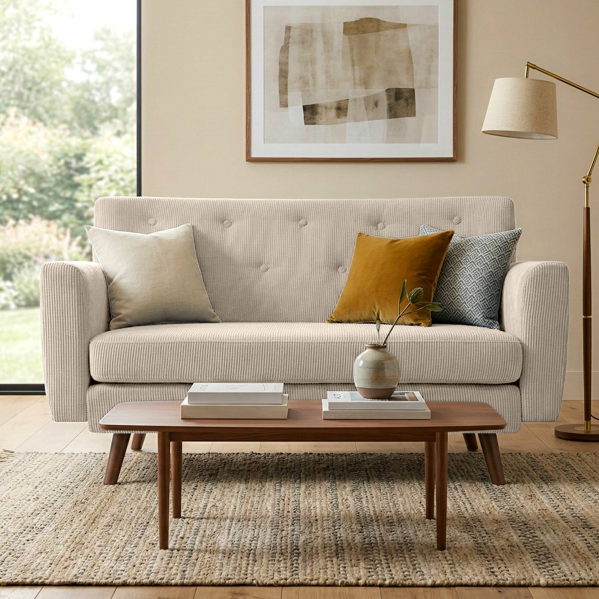 Sofa Kioni Cord creme