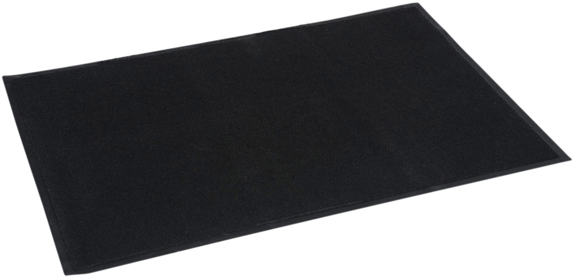 Rutschfeste Fußmatte schwarz 40x60 cm