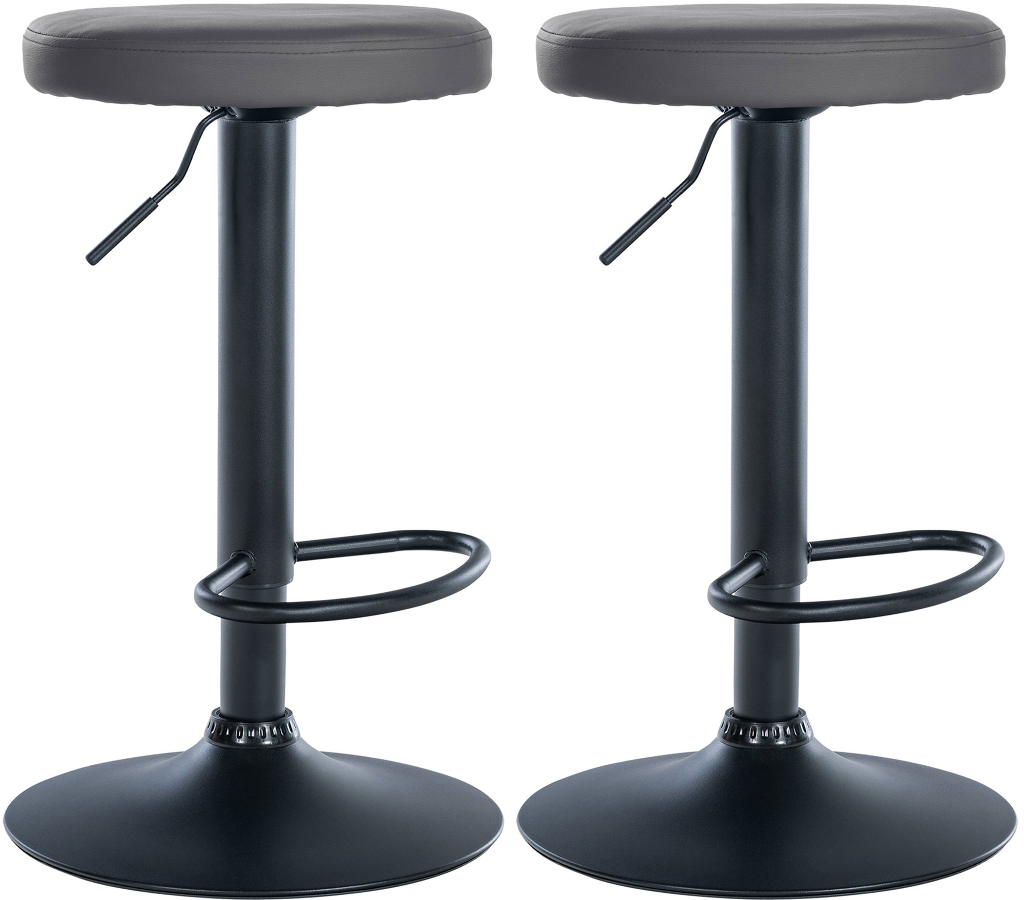 2er Set Barhocker Ponte Kunstleder