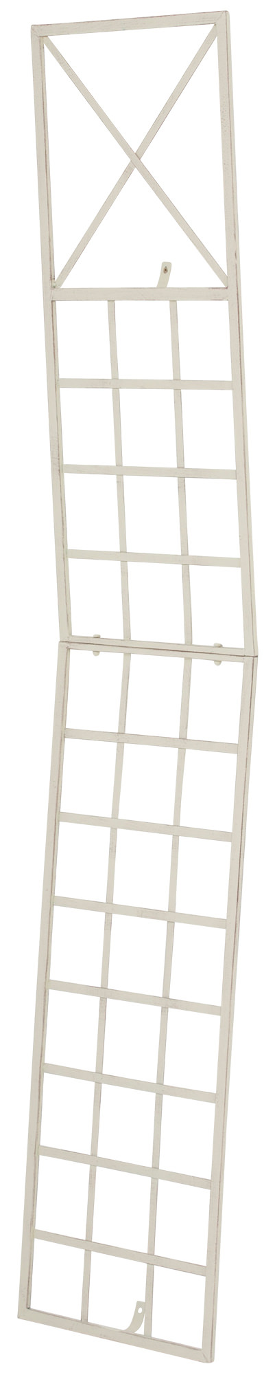 2er Set Rankgitter Trigo antik-creme