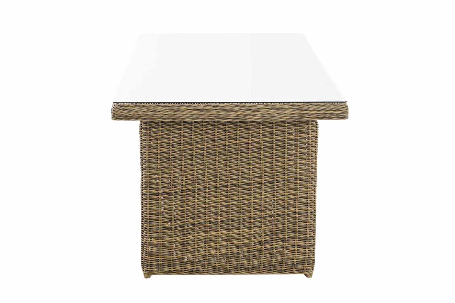 Polyrattan Tisch Fontana XL 200 x 90 cm natura