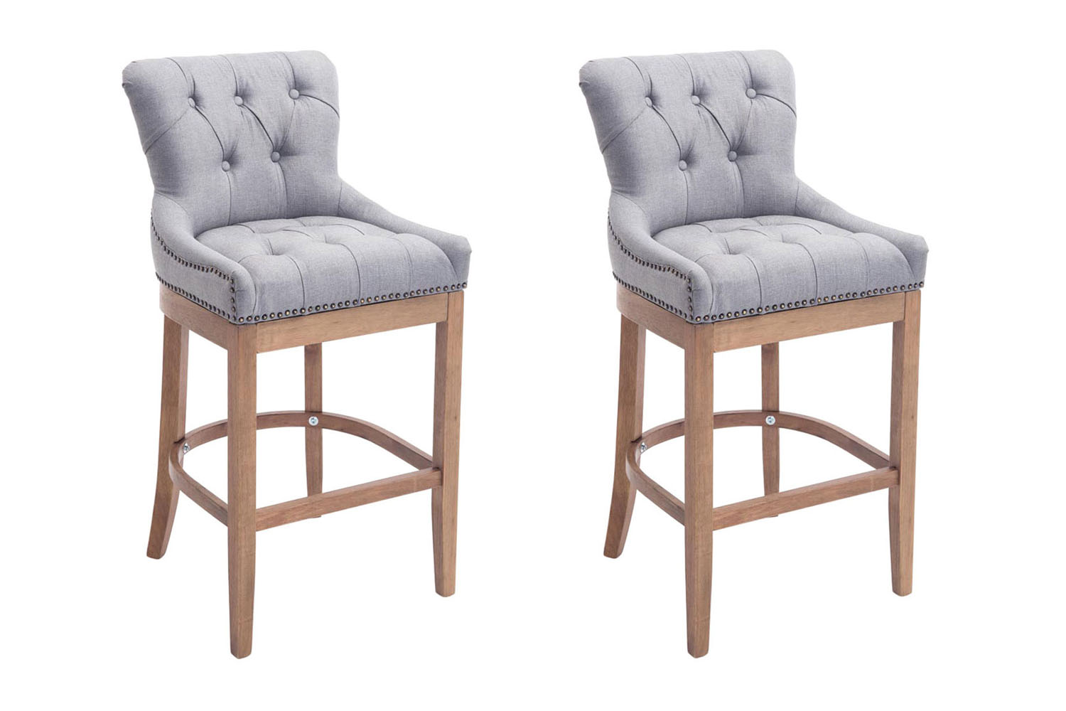 2er Set Barhocker Lakewood Stoff
