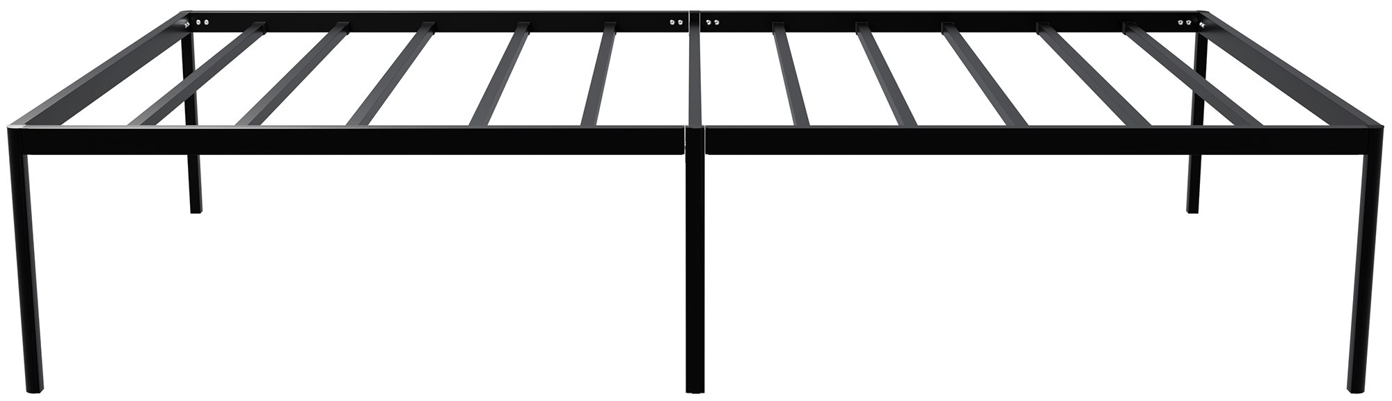 Metallbett Hamlin schwarz 200x100x41 cm