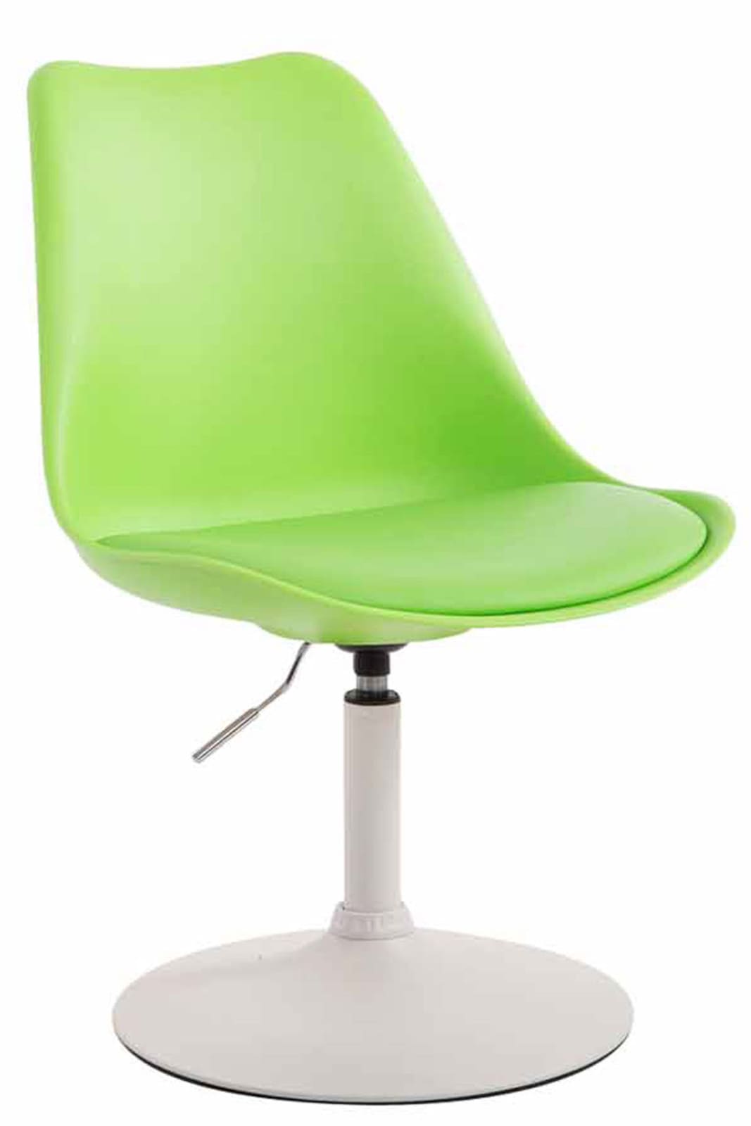 4er Set Esszimmerstühle Maverick Kunststoff grün weiß