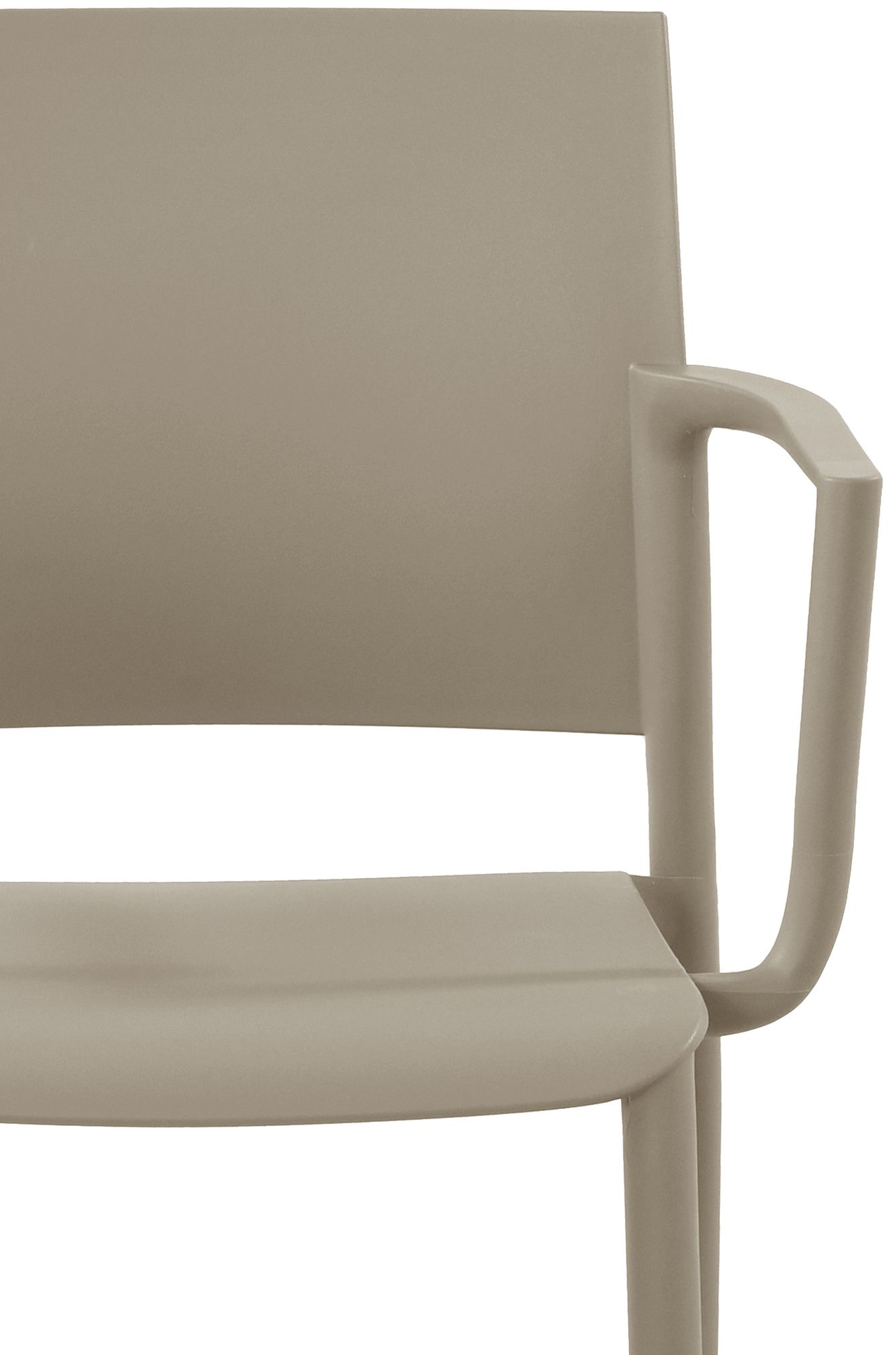 Gartenstuhl Valtor taupe