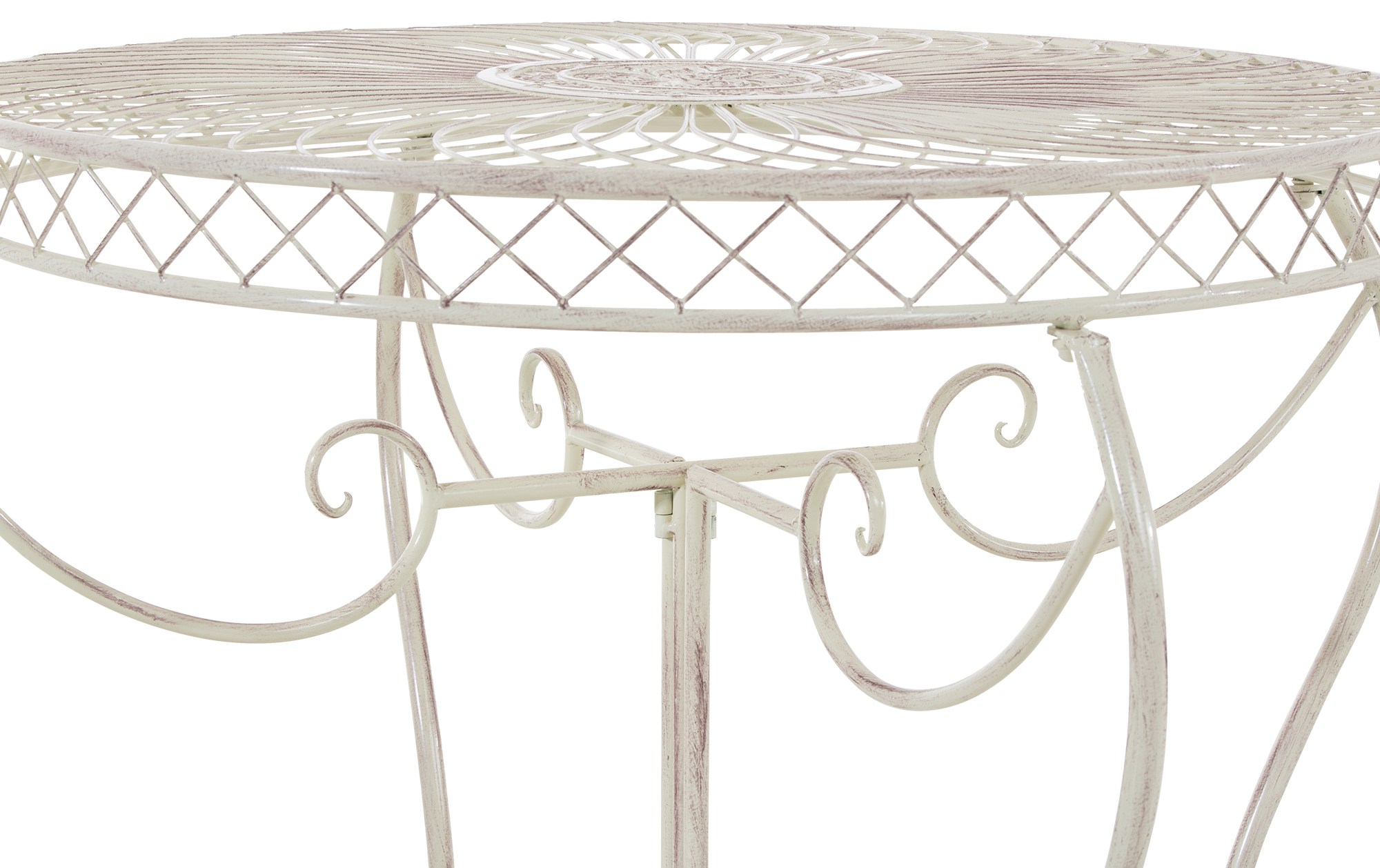 Gartentisch Sheela antik-creme