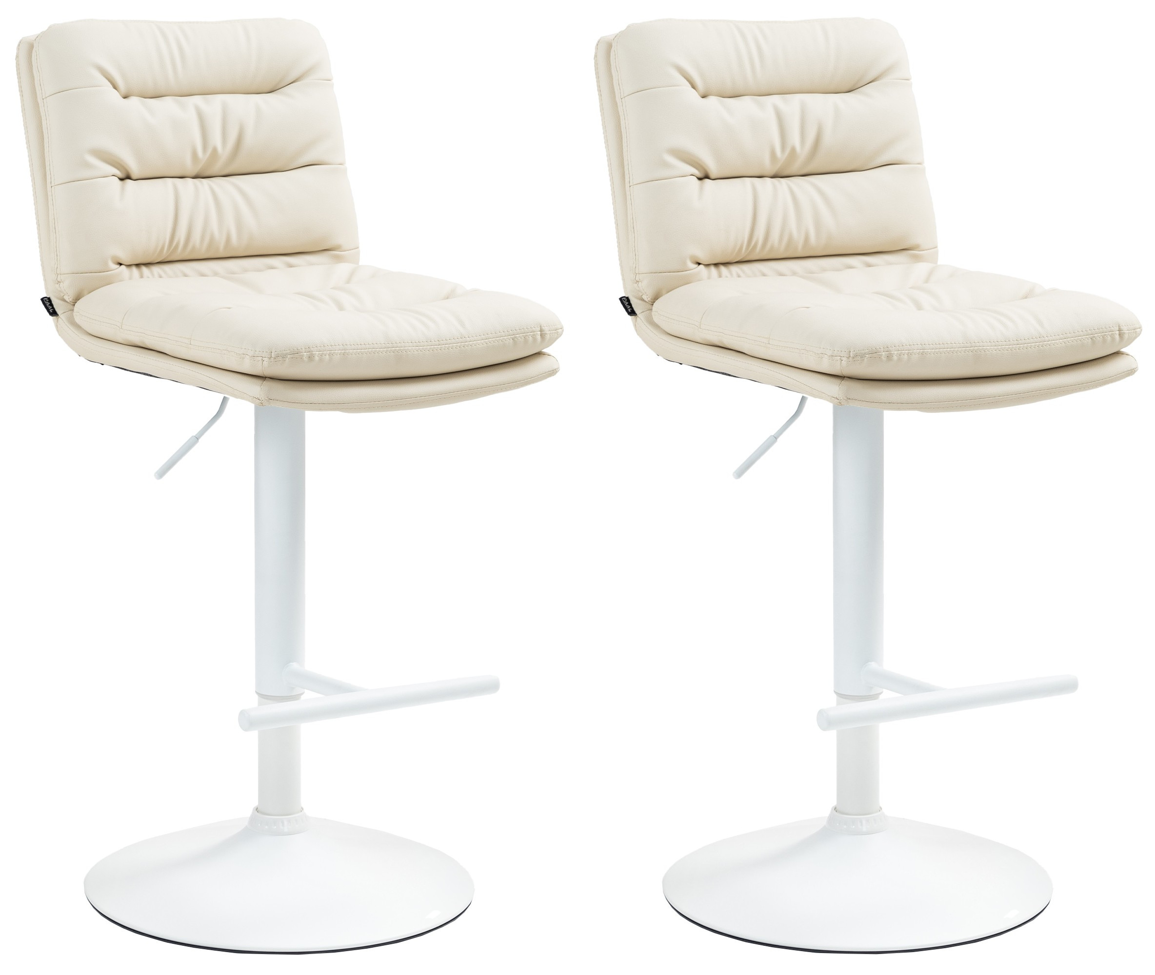 2er Set Barhocker Damar Kunstleder