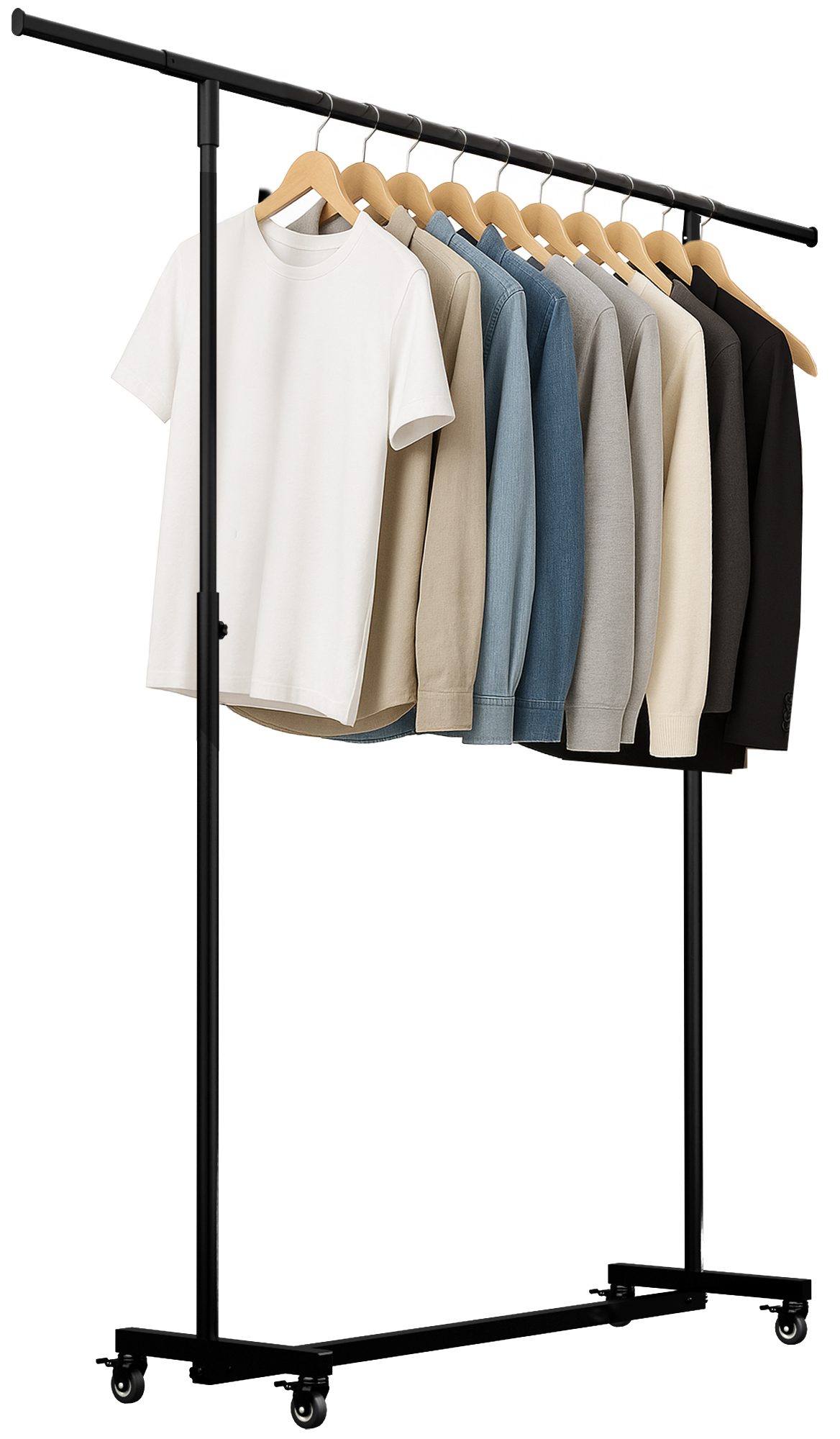Kleiderständer Soran 120x50x188 cm
