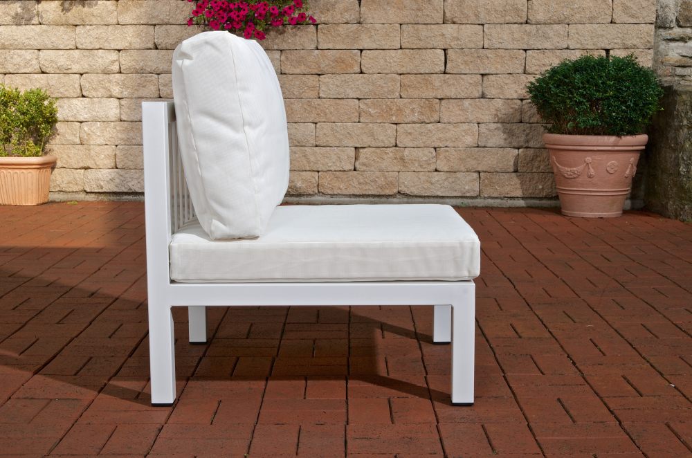 Vitus Living Mittel-Einzel-Sofa weiß cremeweiß