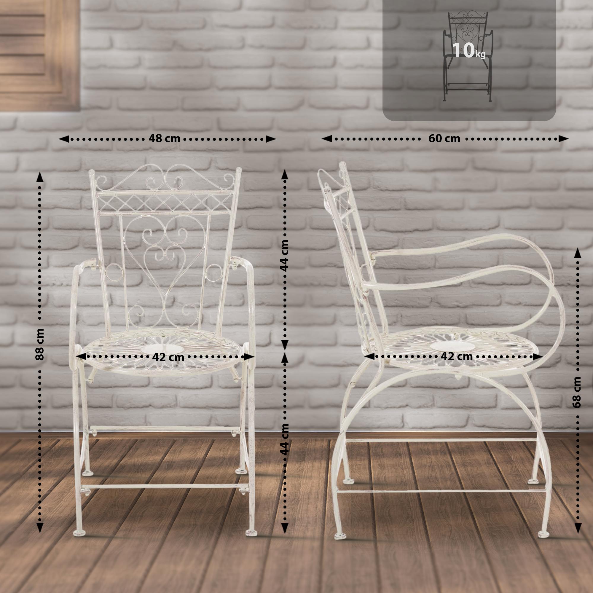 Stuhl Sheela antik-creme