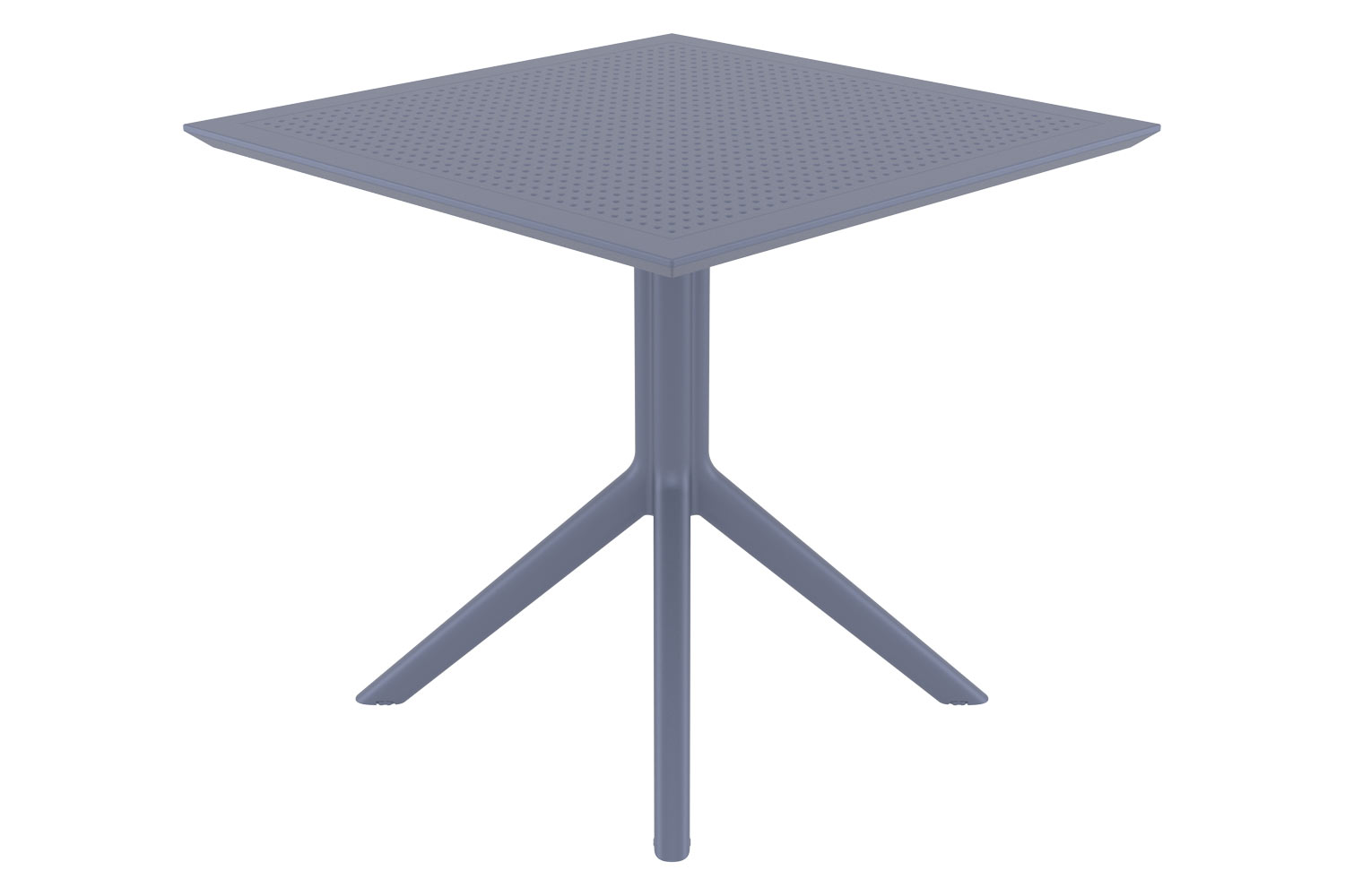 Tisch Sky 80 cm dunkelgrau
