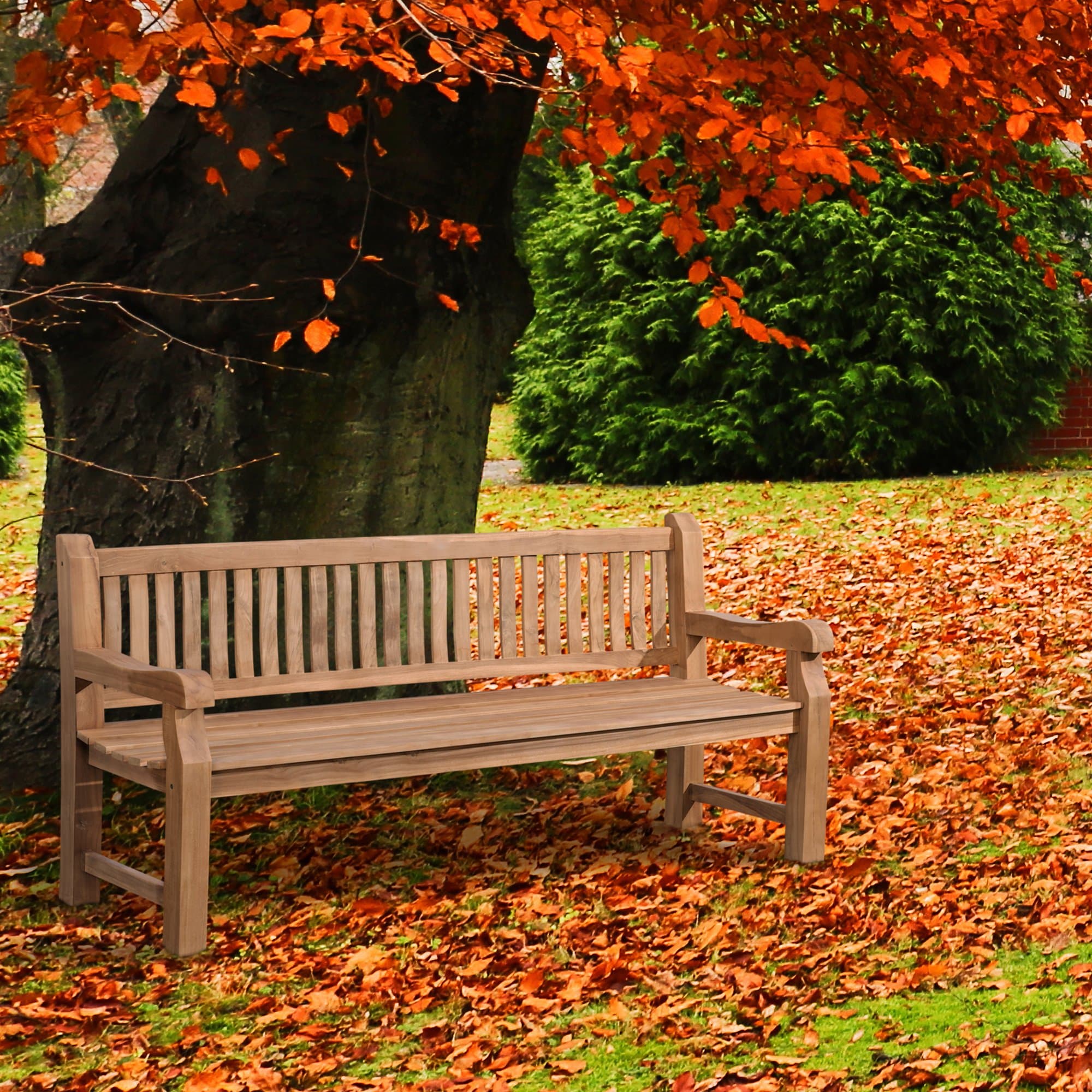 Teakbank Jackson V2 teak 200 cm
