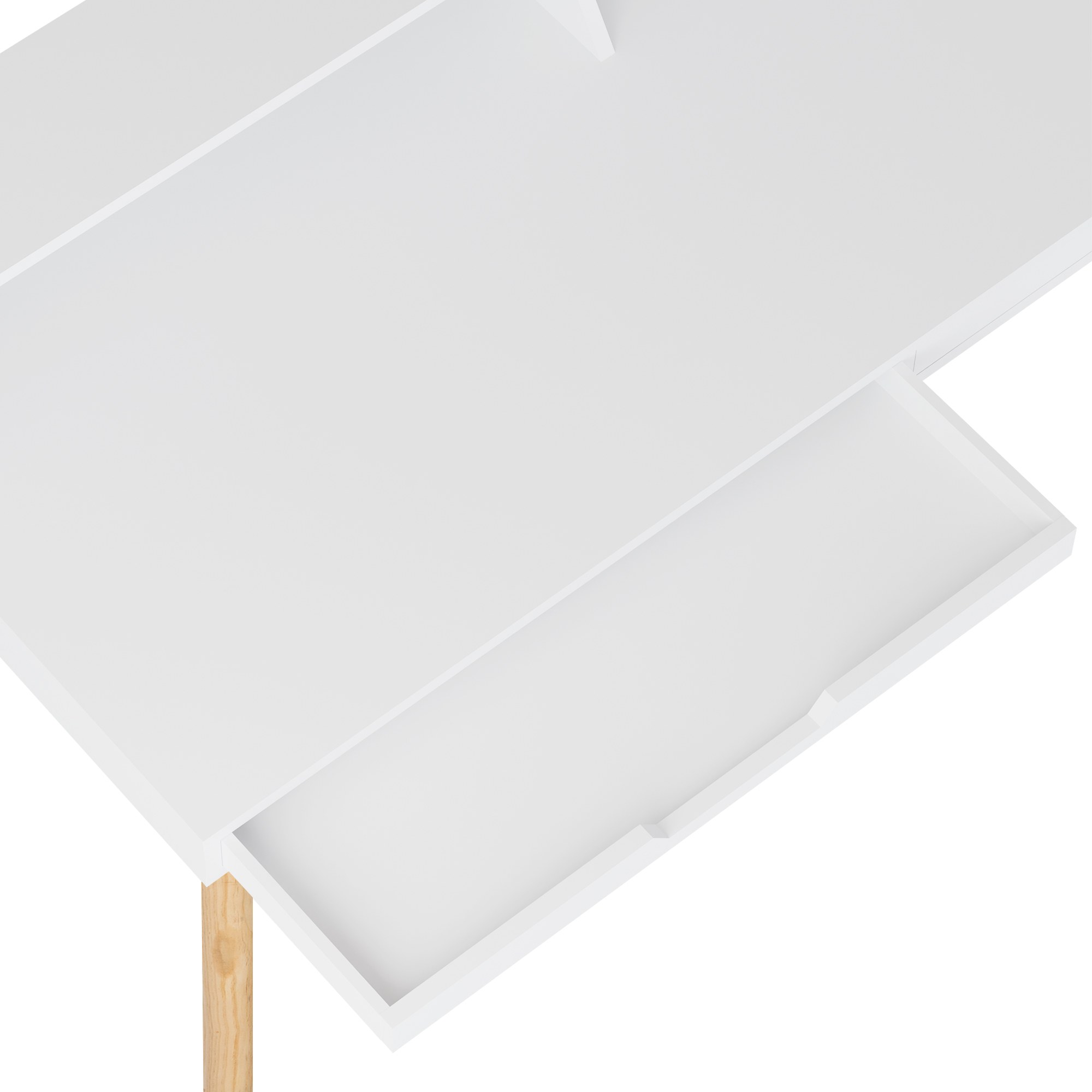Schreibtisch Eaton weiß 140 cm