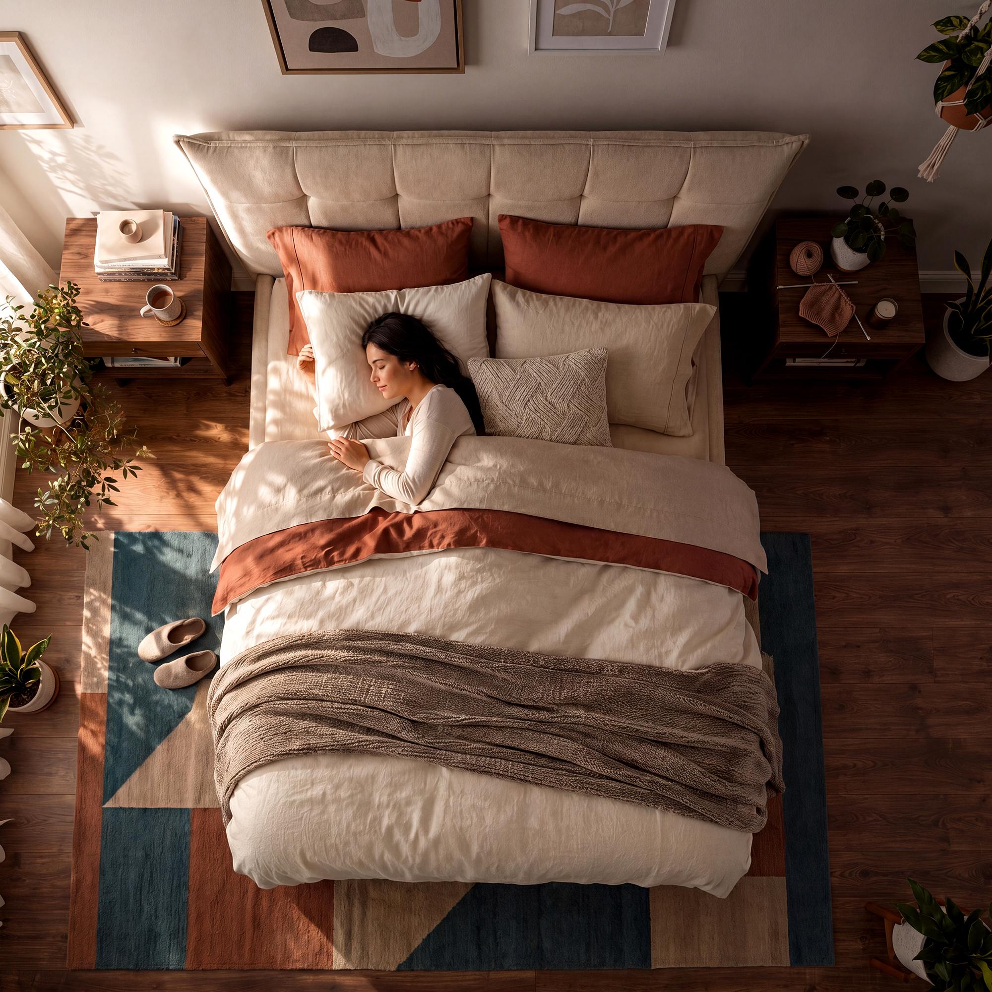 Bett Mirka 160 x 200 cm creme