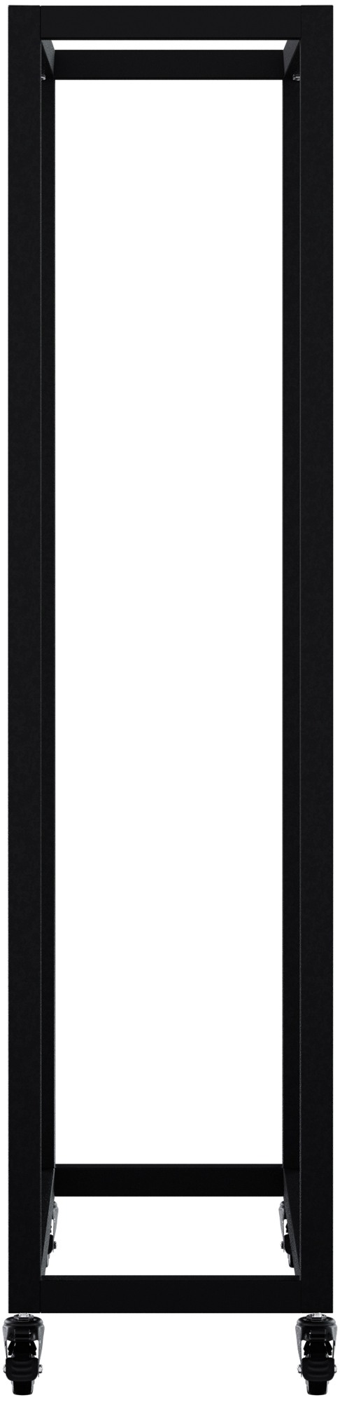 Kaminholzständer Hilta schwarz 25x60x100 cm