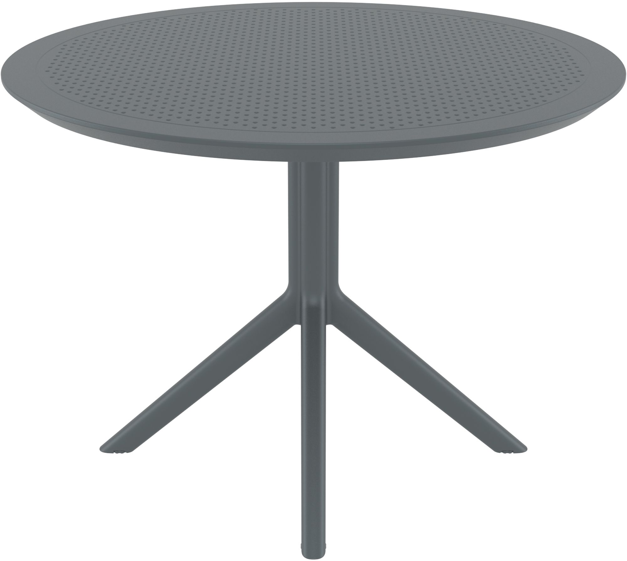 Tisch Sky 105 cm dunkelgrau